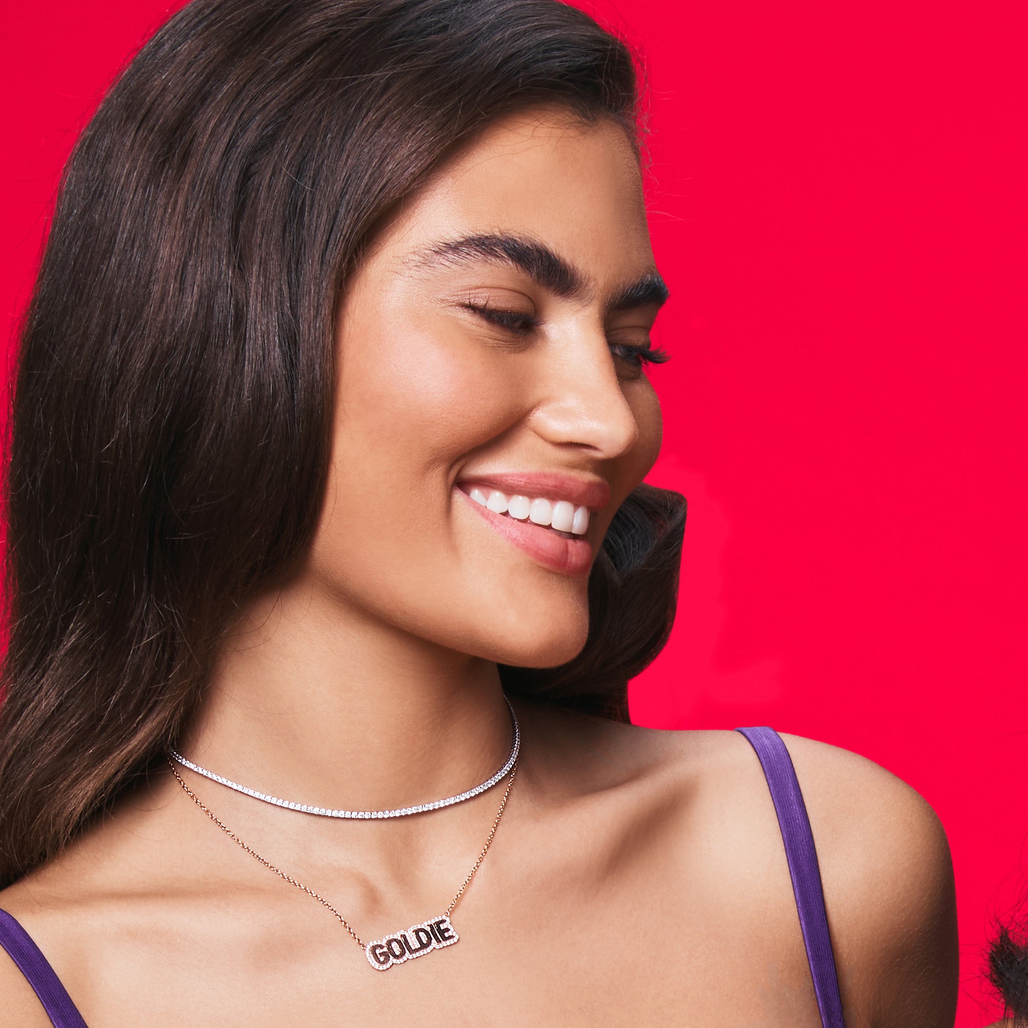 Signature Diamond Tennis Choker