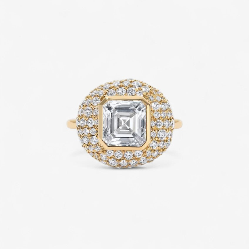 Candy Button Bombe Cocktail Ring