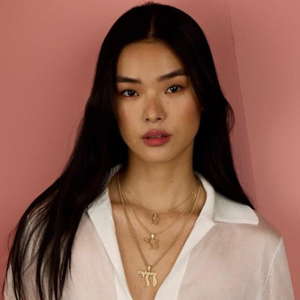 Vault Sale: Large Southwestern Chai Necklace on Rubber Cord