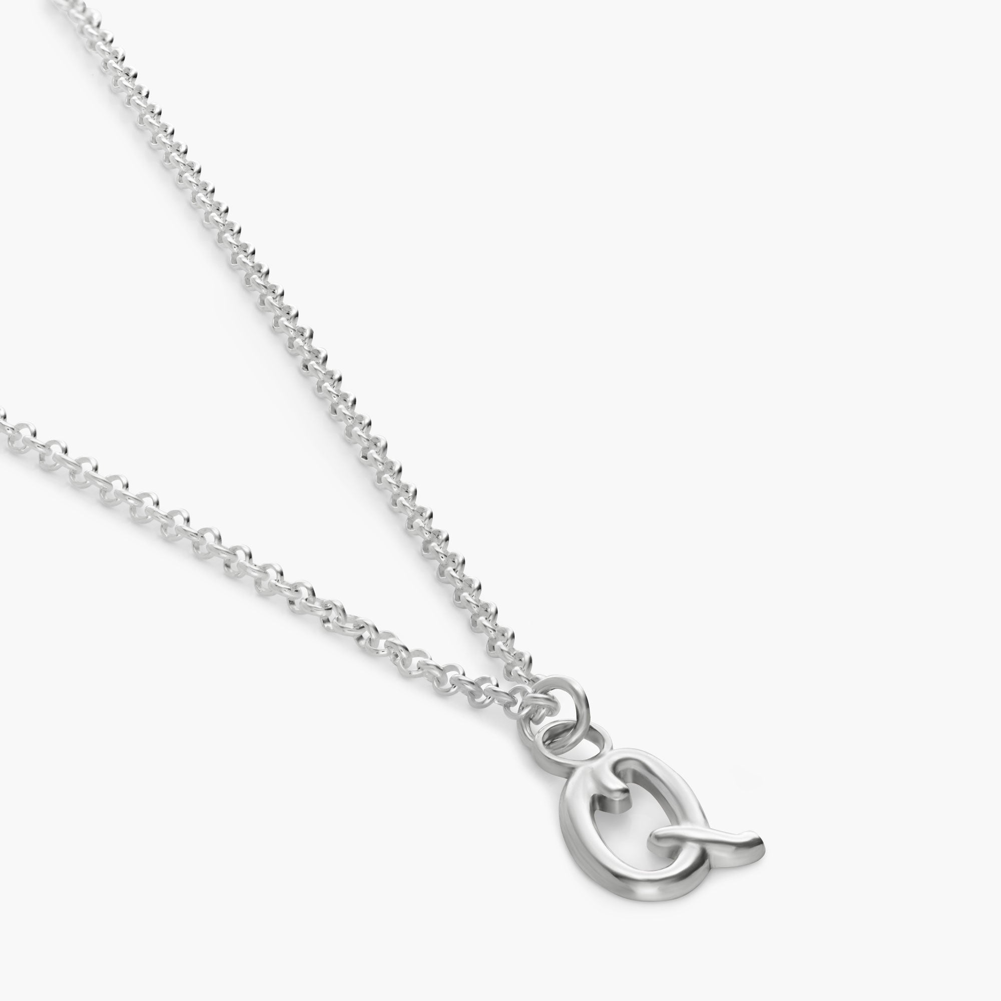 My Mini Signature Initial- Silver