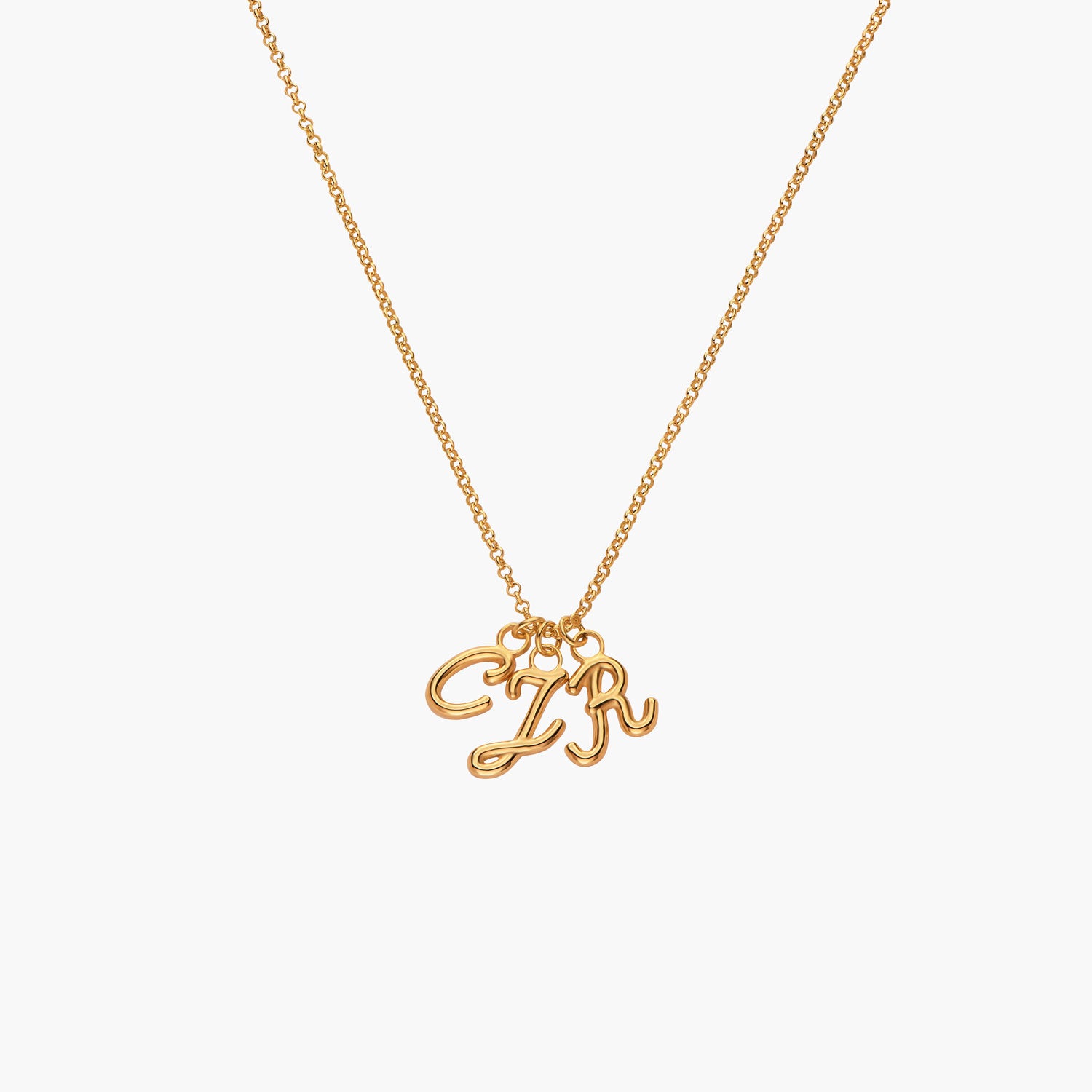 My Mini Signature Initial- Gold Vermeil