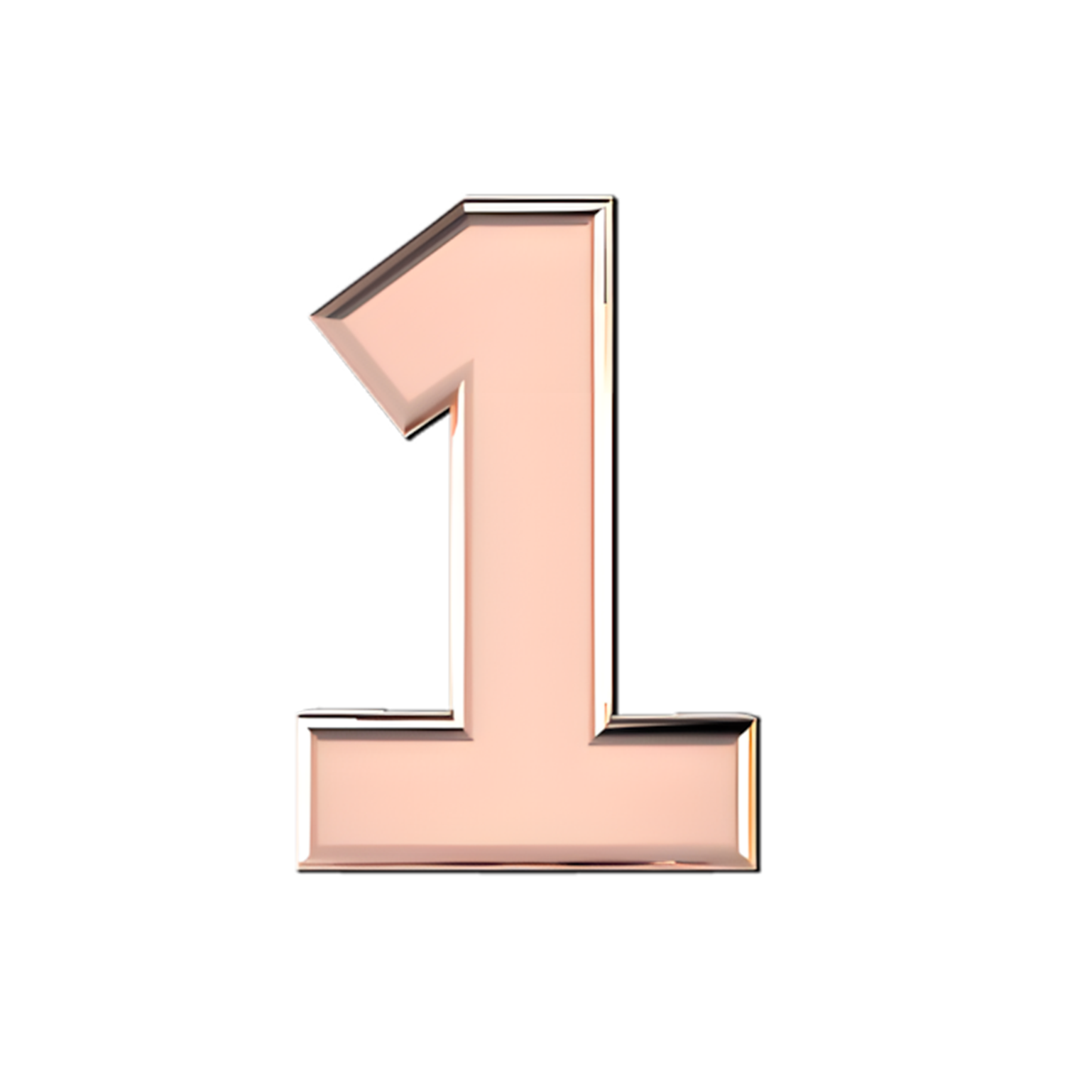 Slider Solid Number 1 Charm