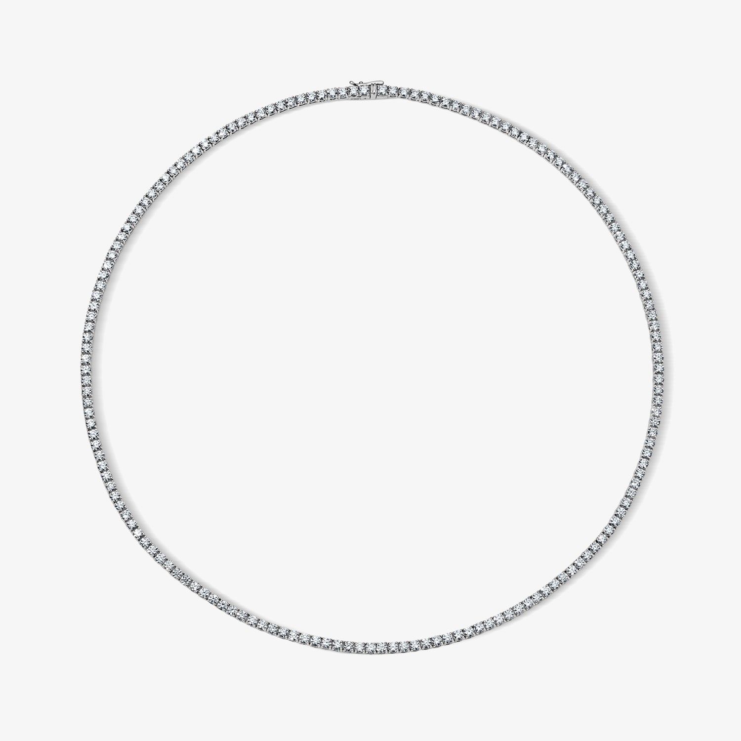 Signature Diamond Tennis Necklace