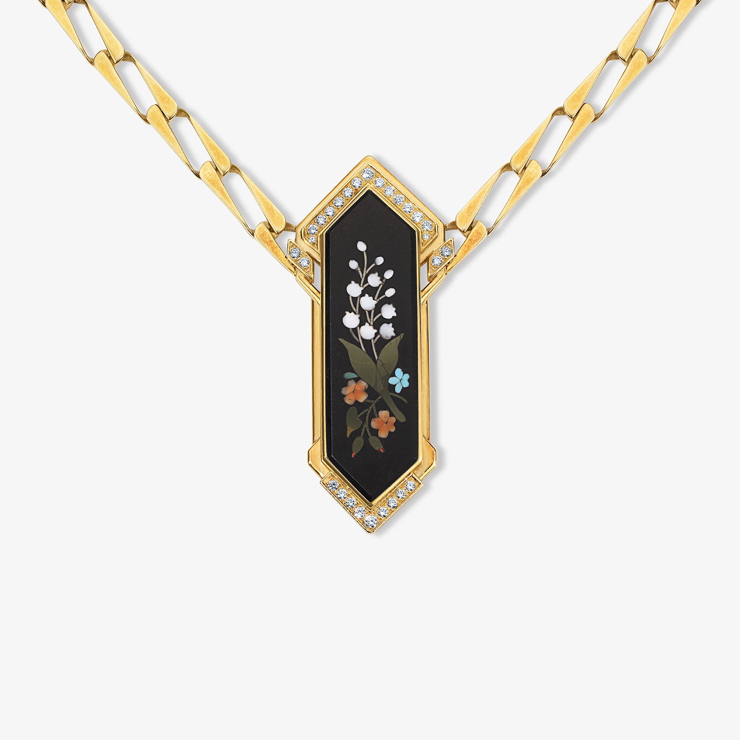 Vintage Mosaic Necklace