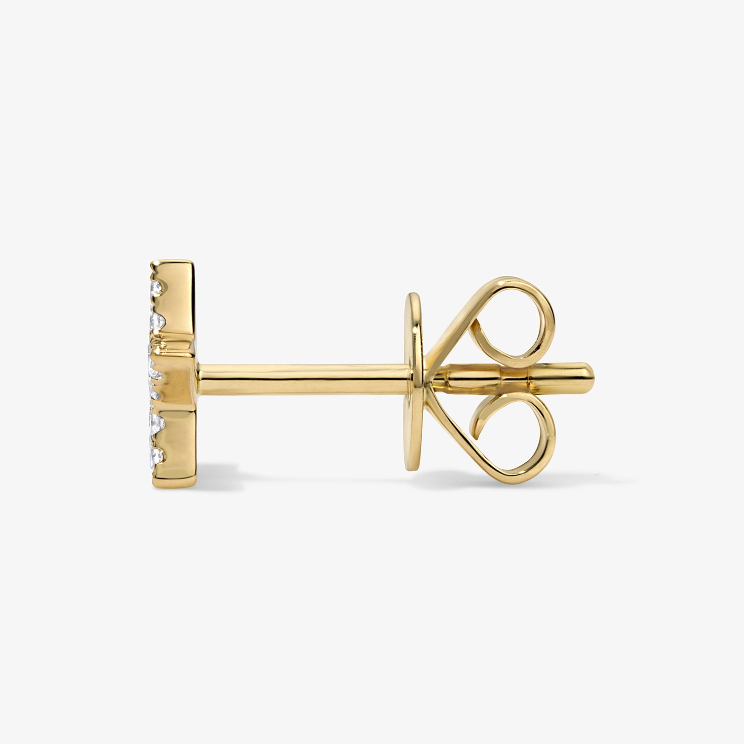 Mini Token Pave Star Studs