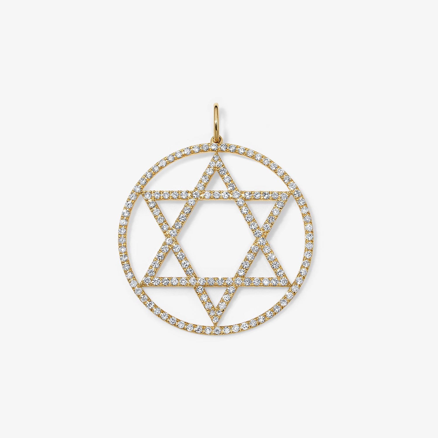Jumbo Token Star of David Pendant