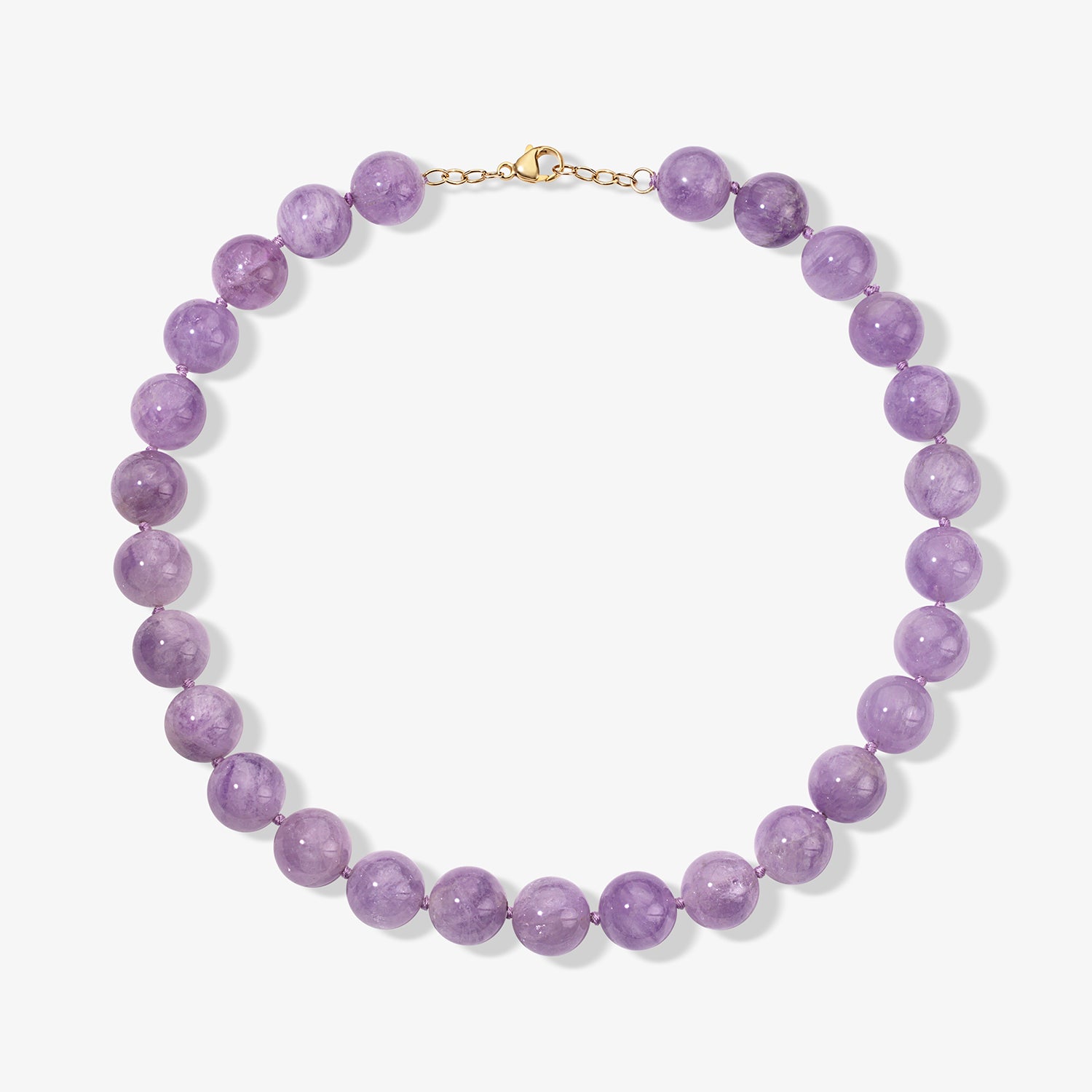 Kendall Large Cape Amethyst Beaded Necklace