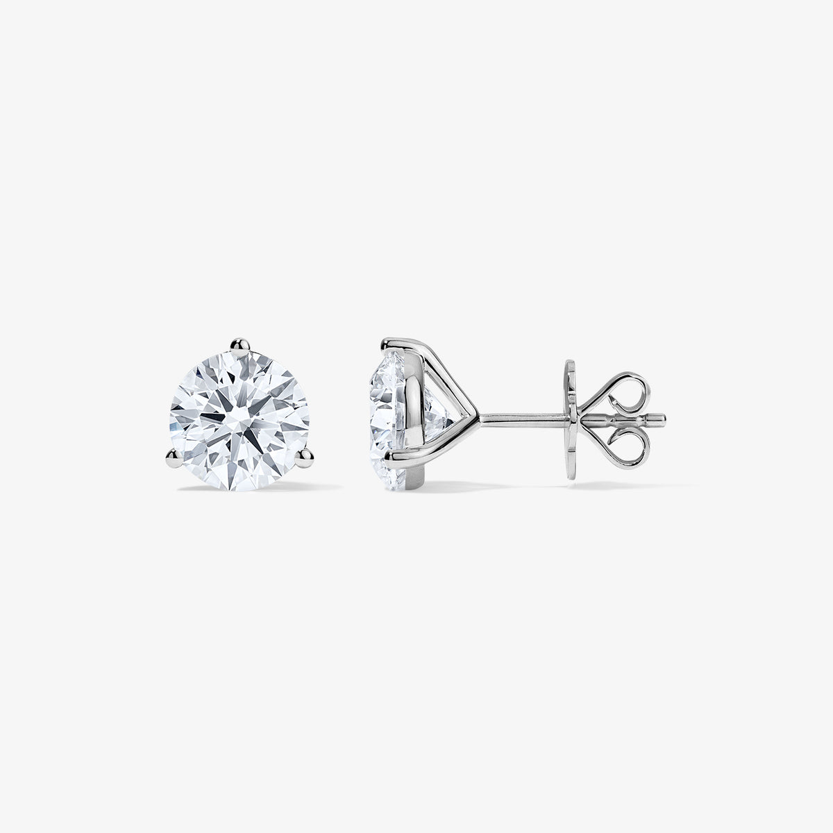 Lab Grown Diamond Round Studs