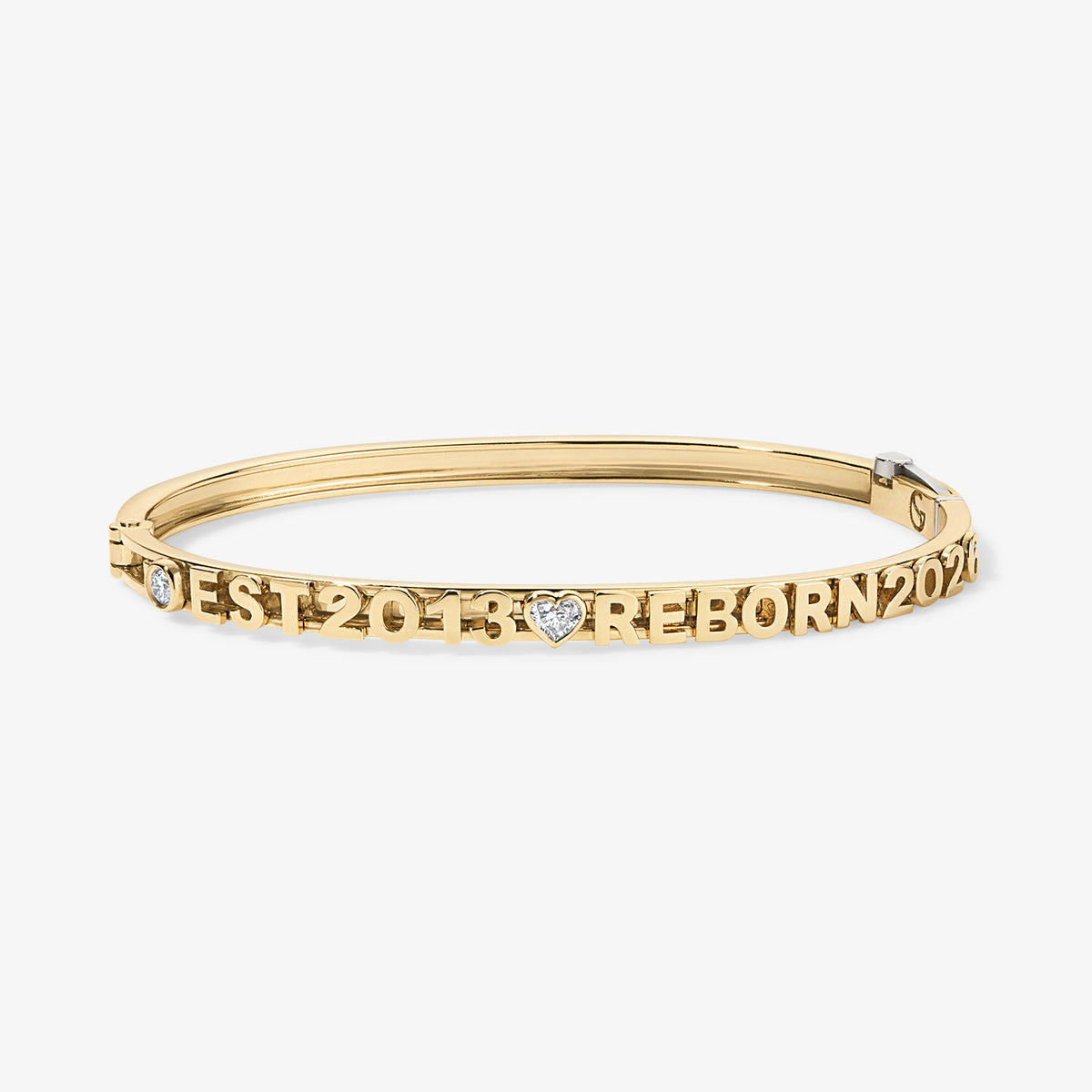 Petite Personalized Slider Bangle