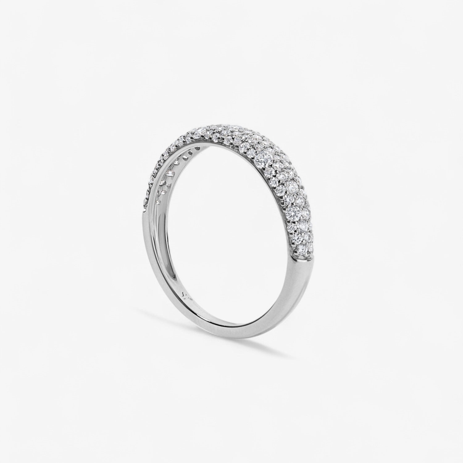 Madison Diamond Domed Stack Ring
