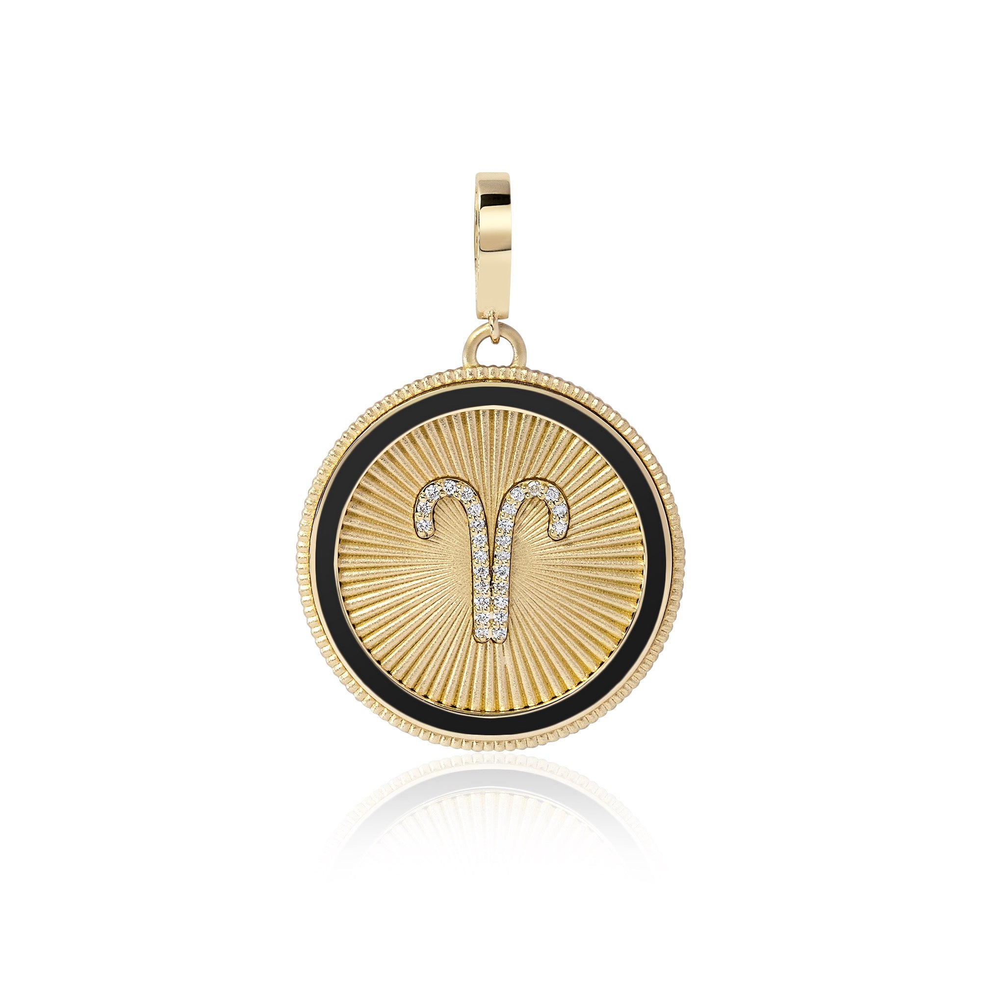 Zodiac Star Sign Necklace Charm