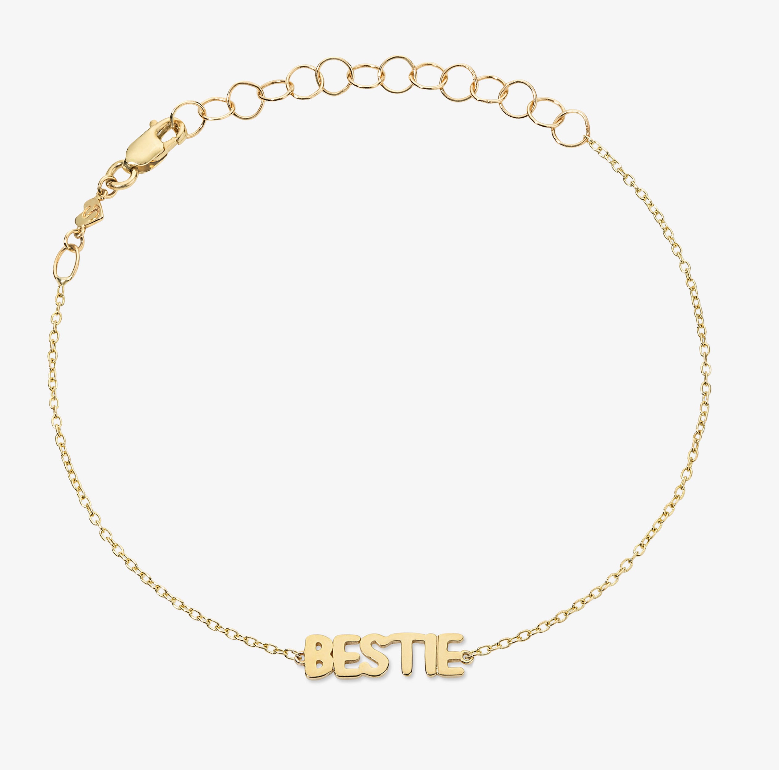 Bubble Talk Bracelet 14K Yellow Gold BESTIE