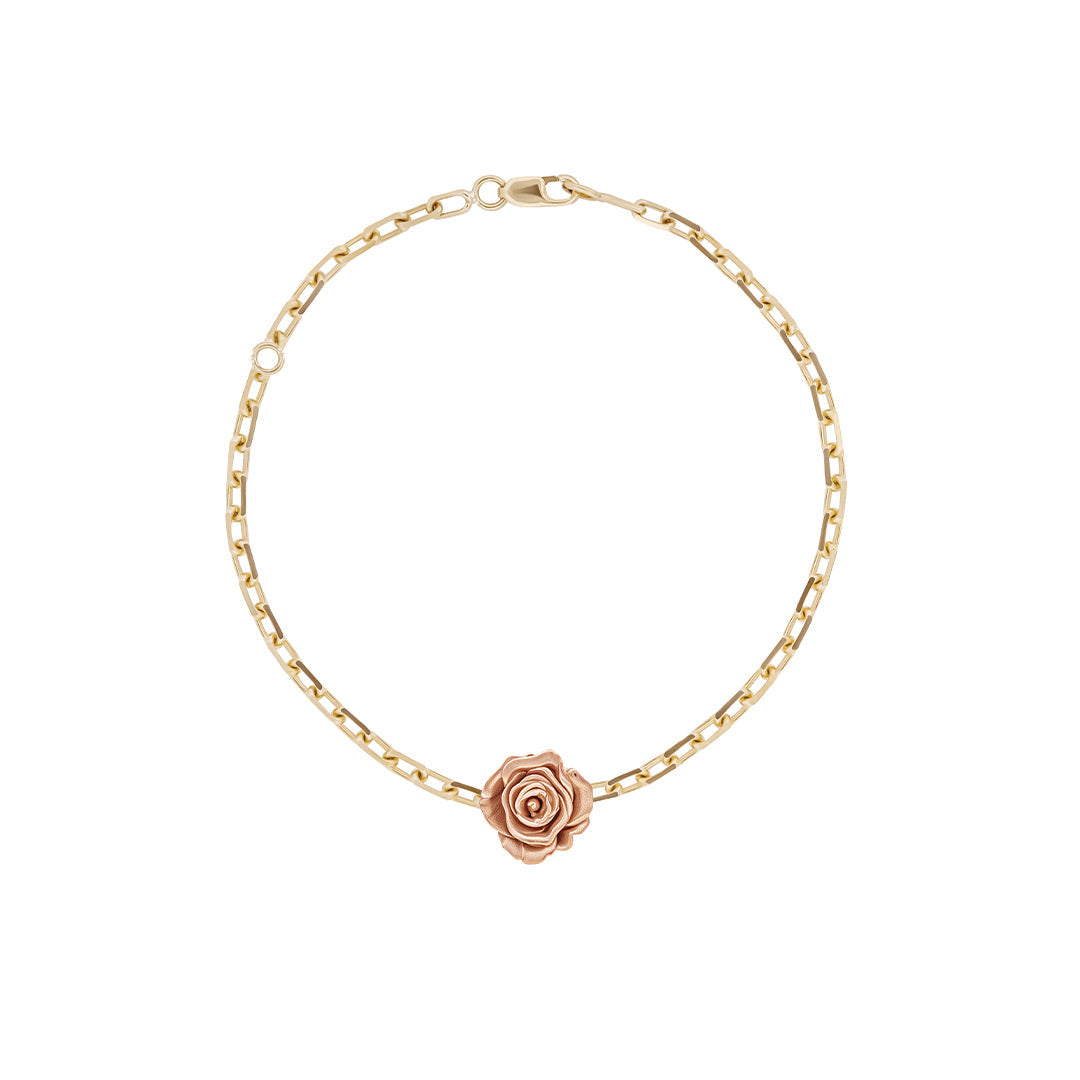 Rose hot sale pendant bracelet