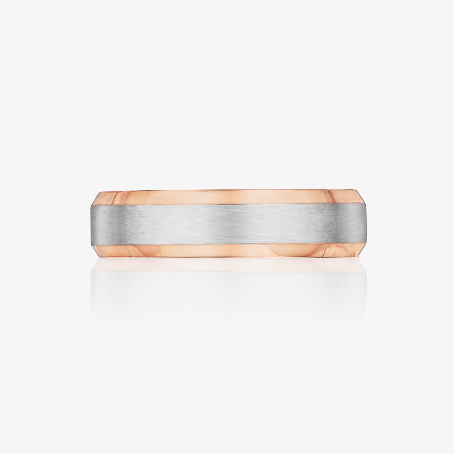 Men's Beveled Comfort Fit 6mm Band
