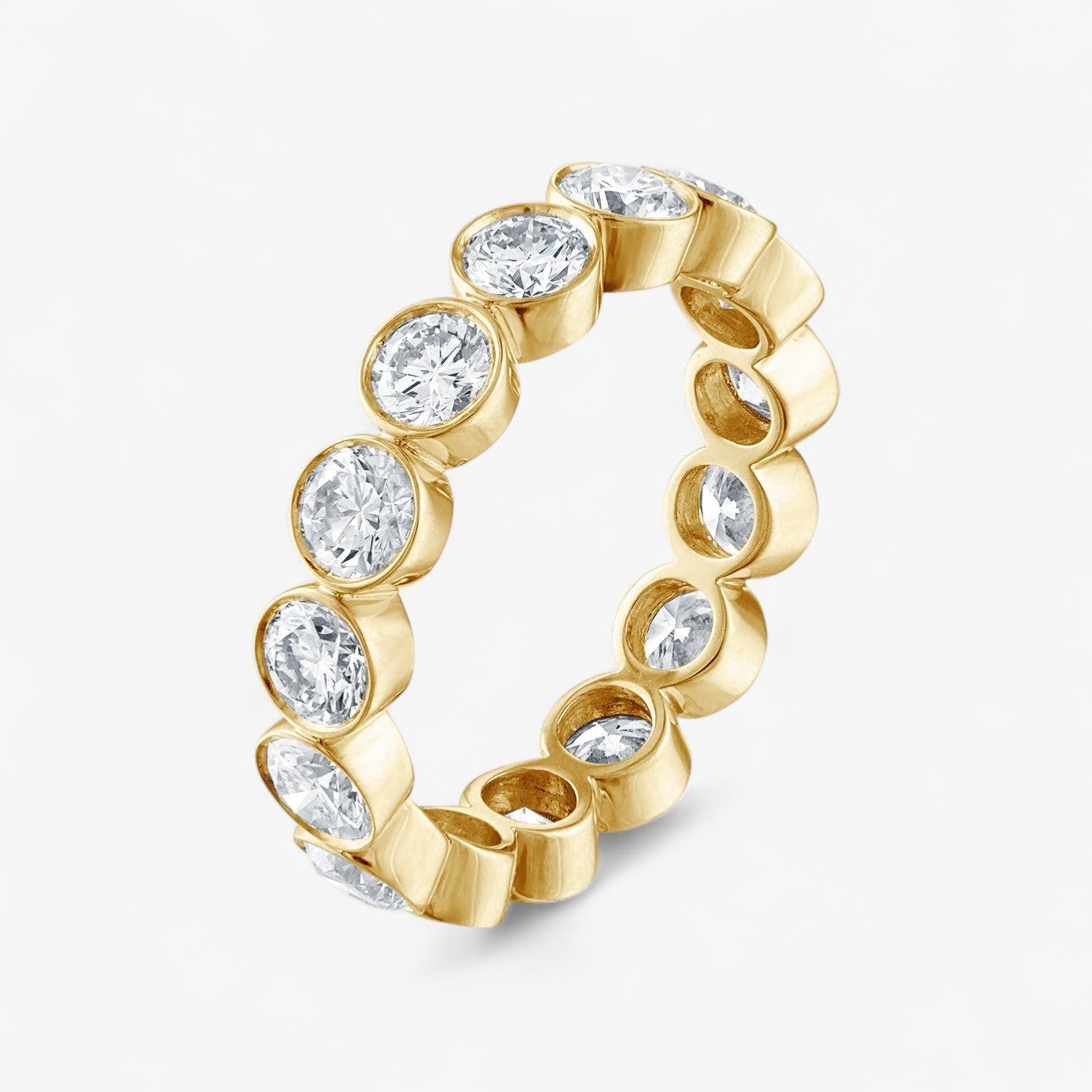 Bezel Eternity Band
