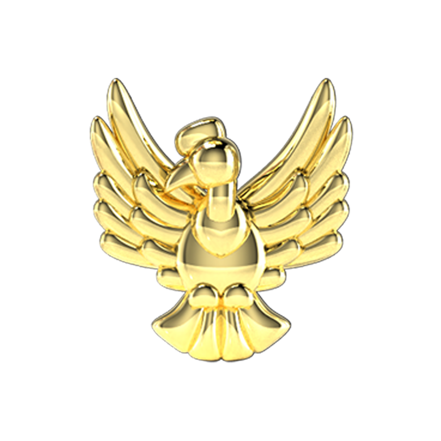 Condor Slider Charm 18K Yellow Gold