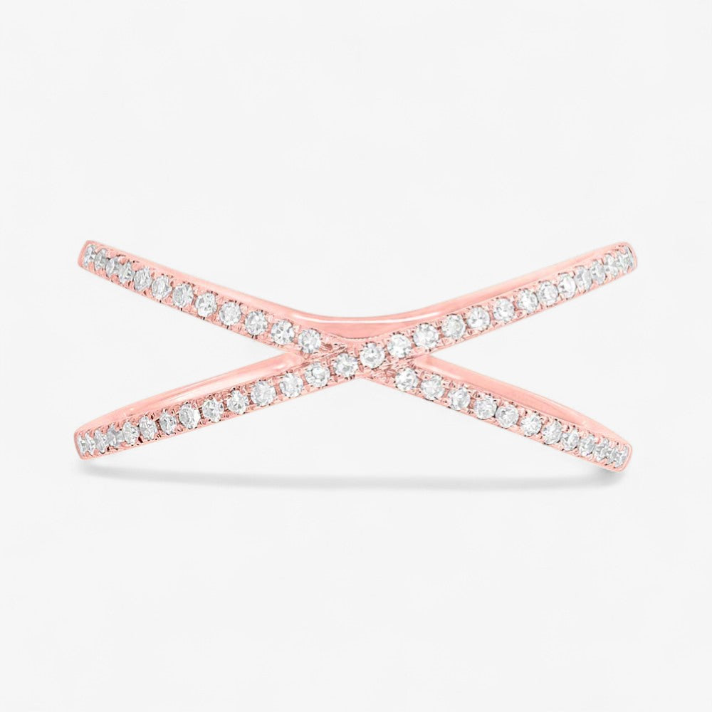 Ivy Criss Cross Ring