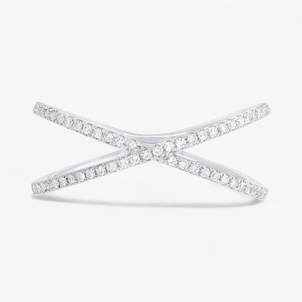 Ivy Criss Cross Ring