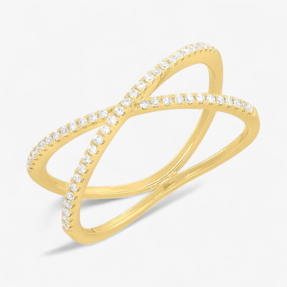 Ivy Criss Cross Ring