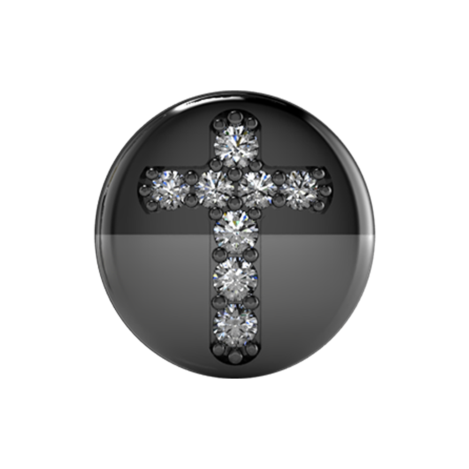 Slider Cross Charm