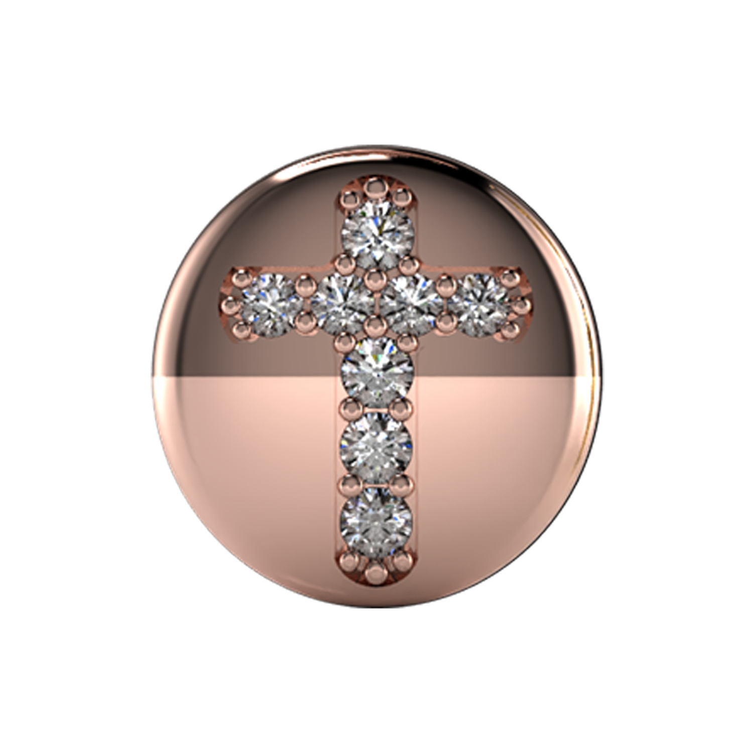 Slider Cross Charm