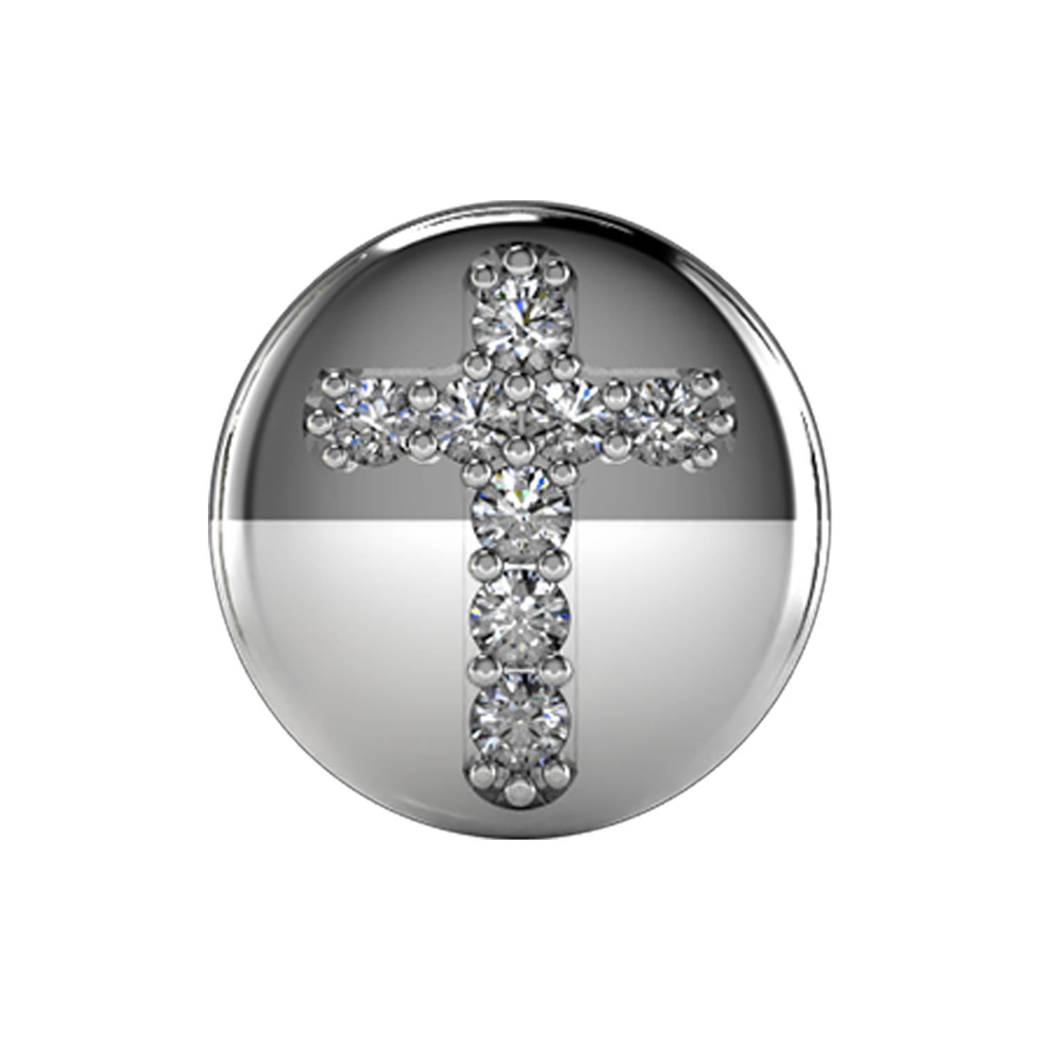 Slider Cross Charm