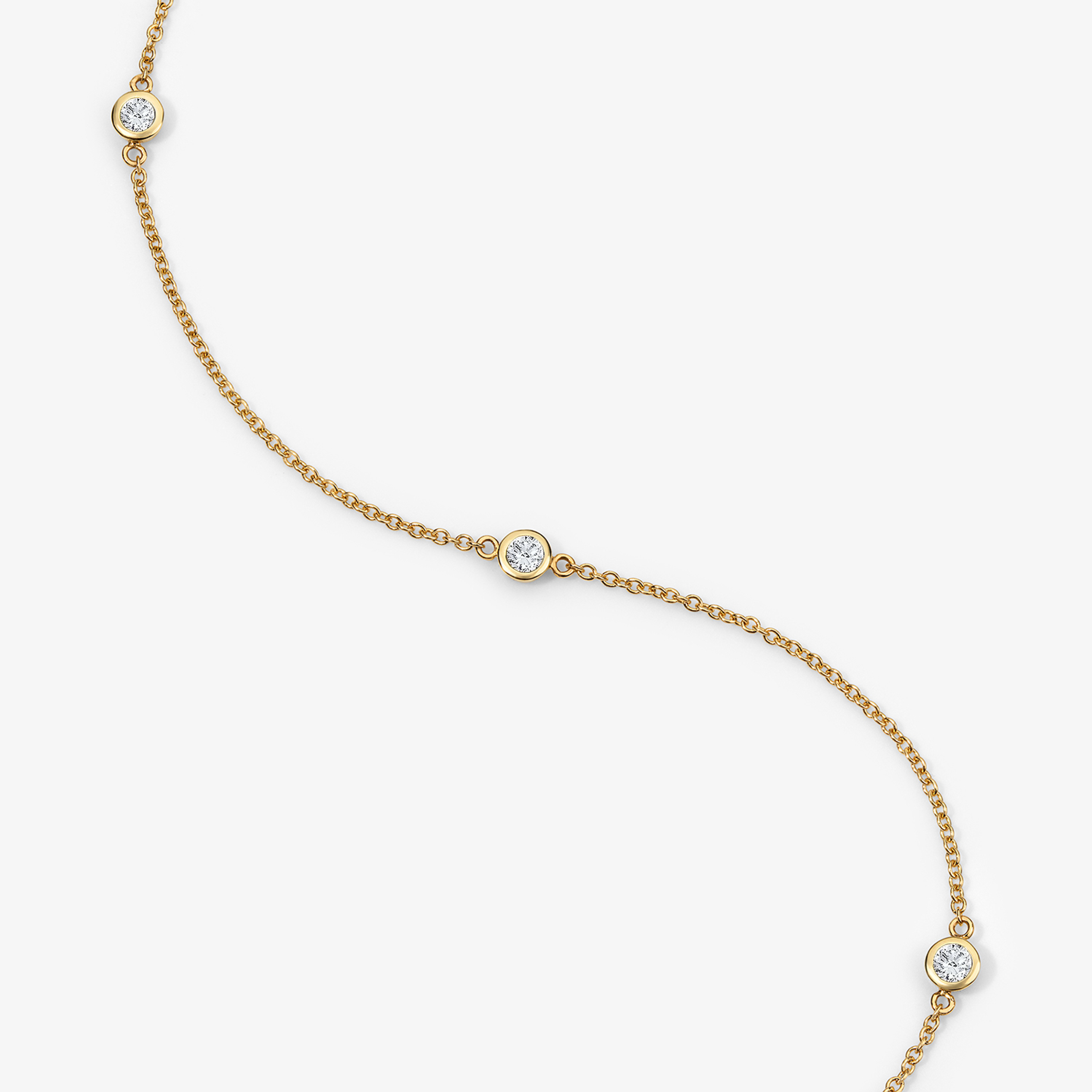 Margot Birthstone Bezel Anklet