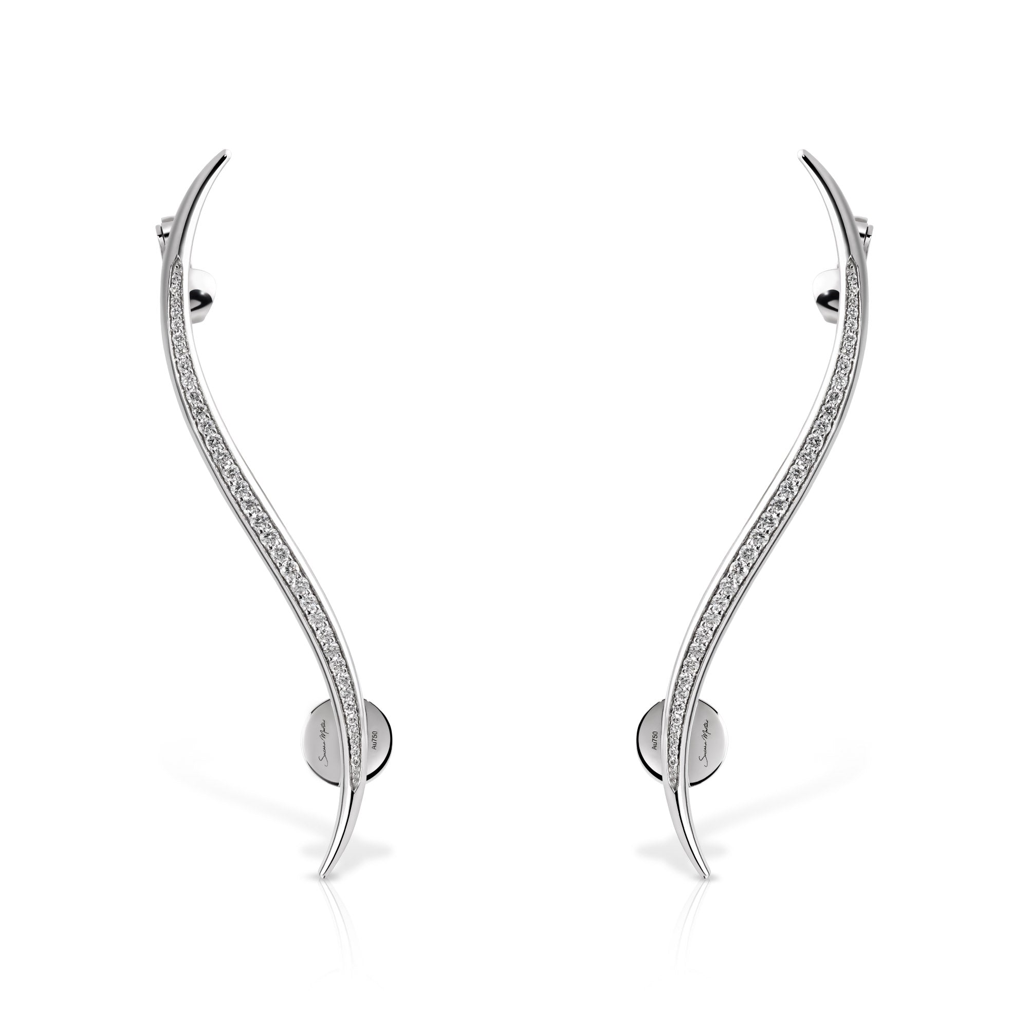 Diamond Strokes Earrings