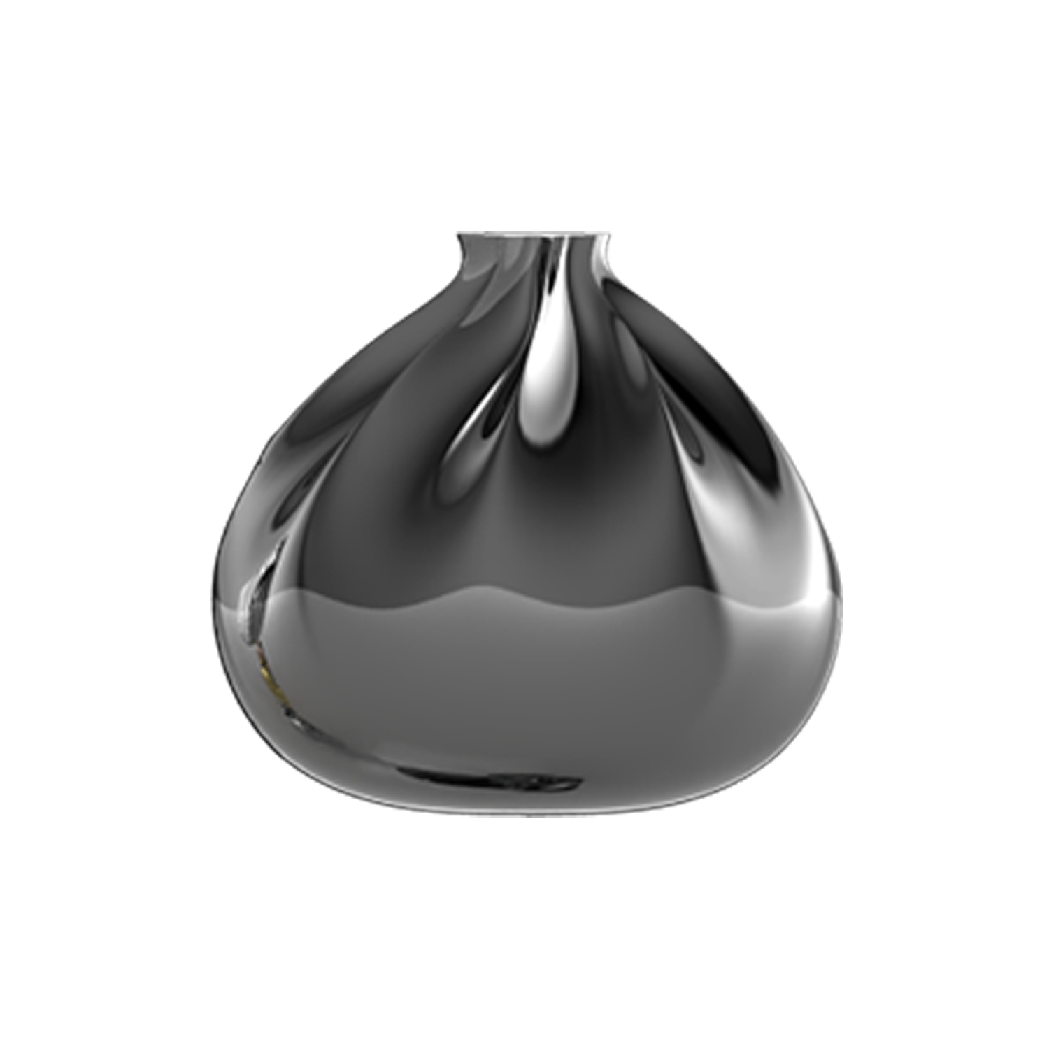 Dumpling Slider Charm Black Rhodium