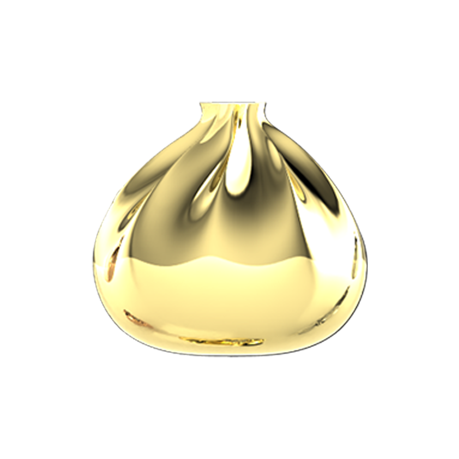 Dumpling Slider Charm 18K Yellow Gold
