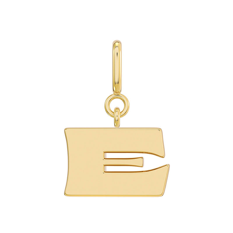 More is More Gold Letter Charm