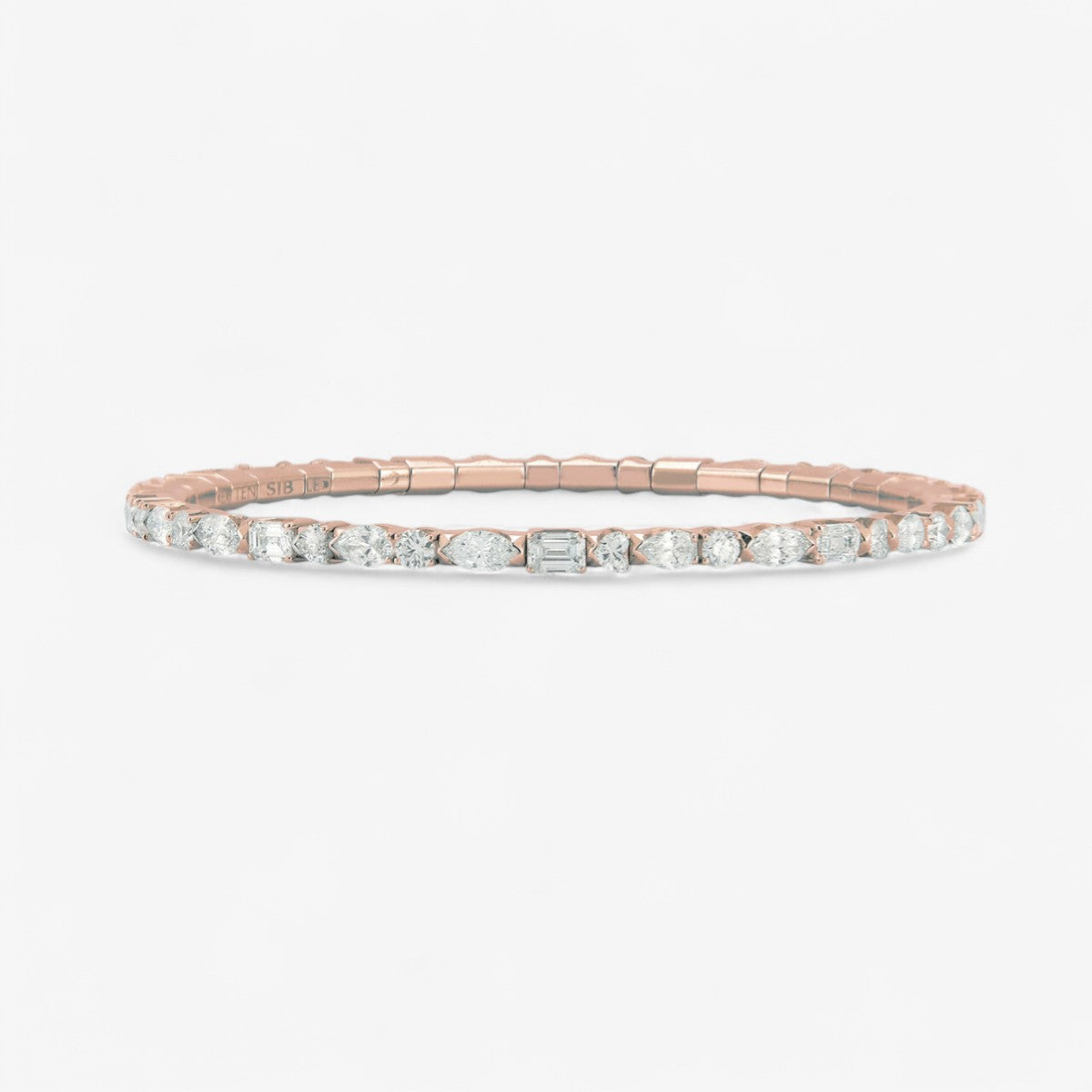 Extensible Multi Shape Tennis Bracelet