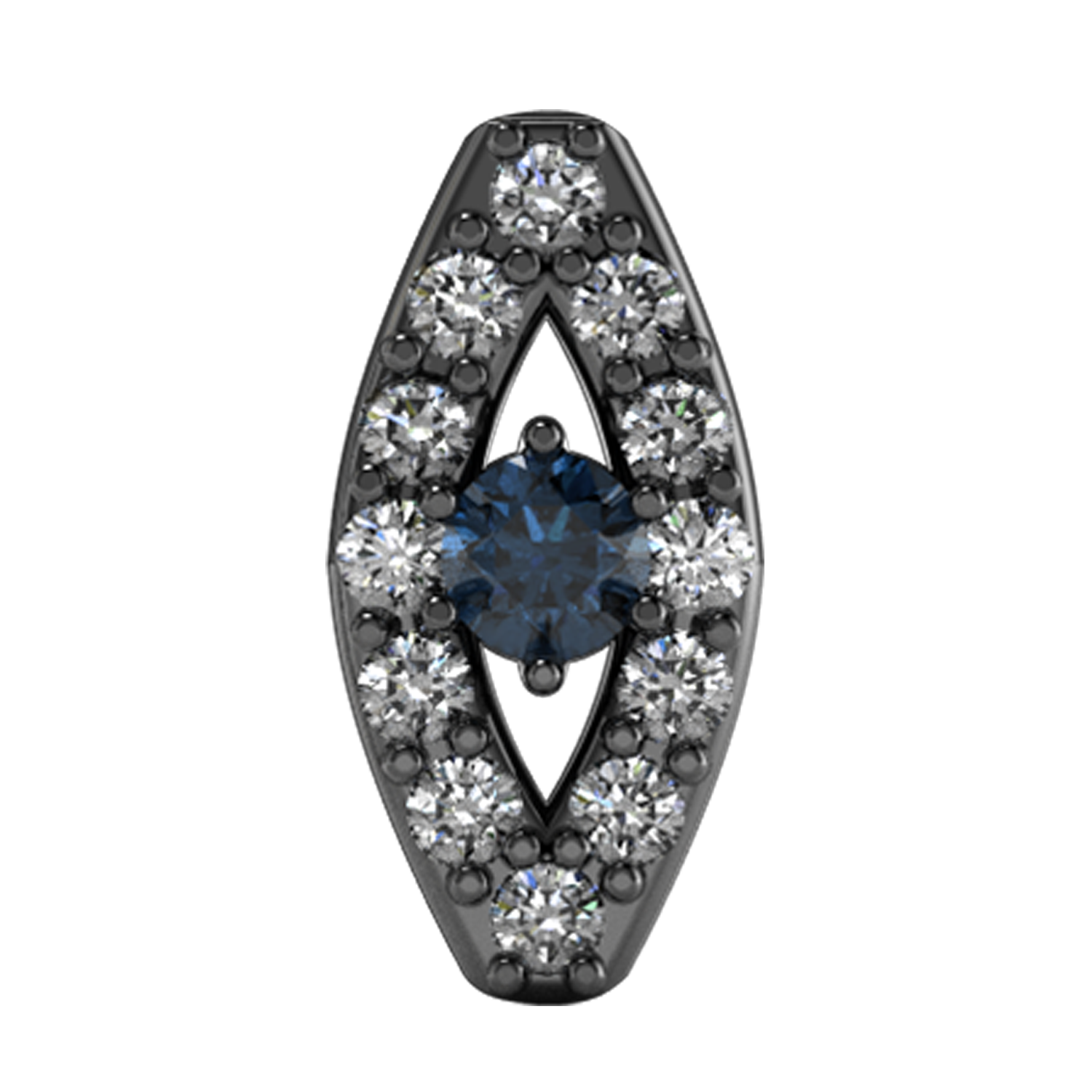 Slider Evil Eye Charm