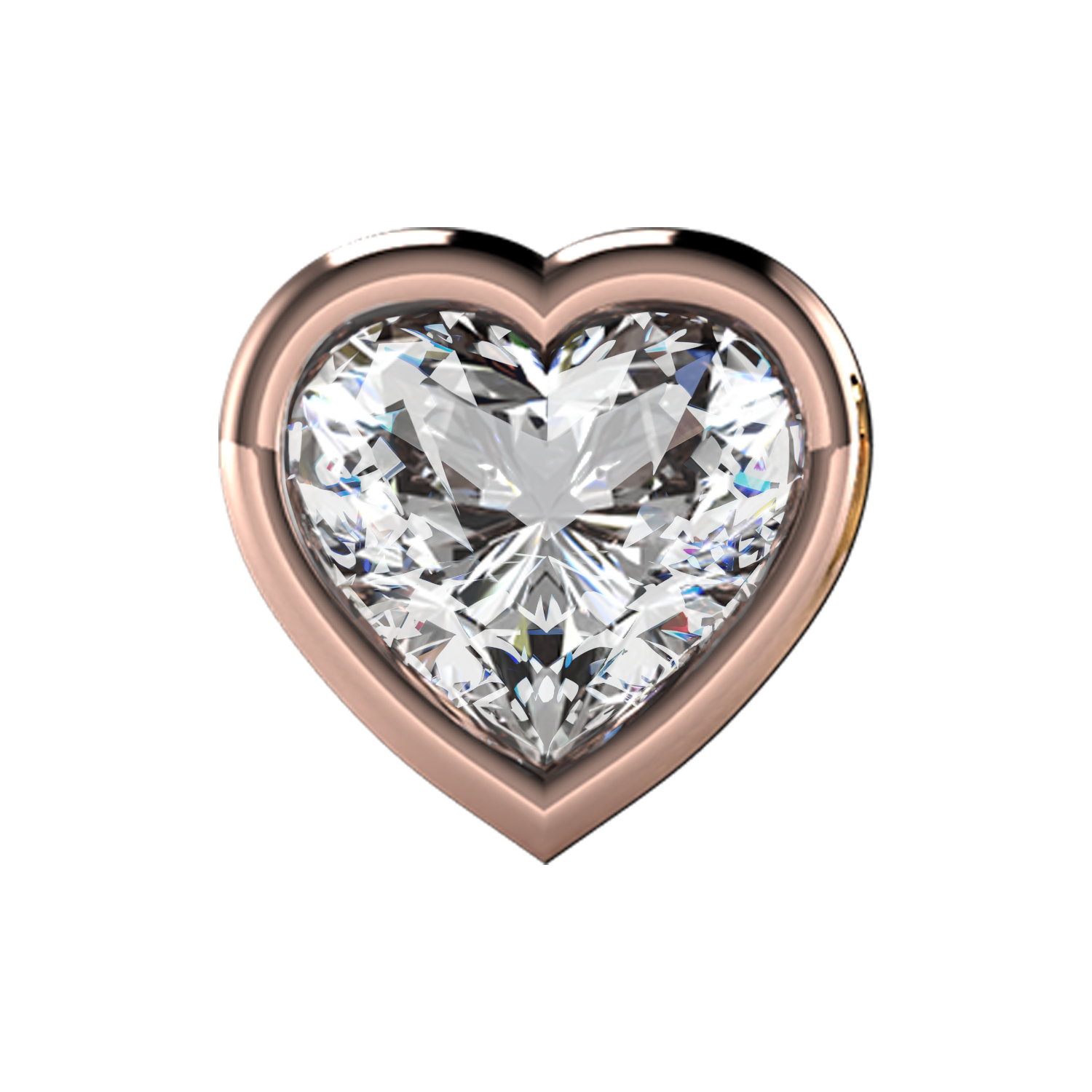 Fancy Sideways Heart Diamond