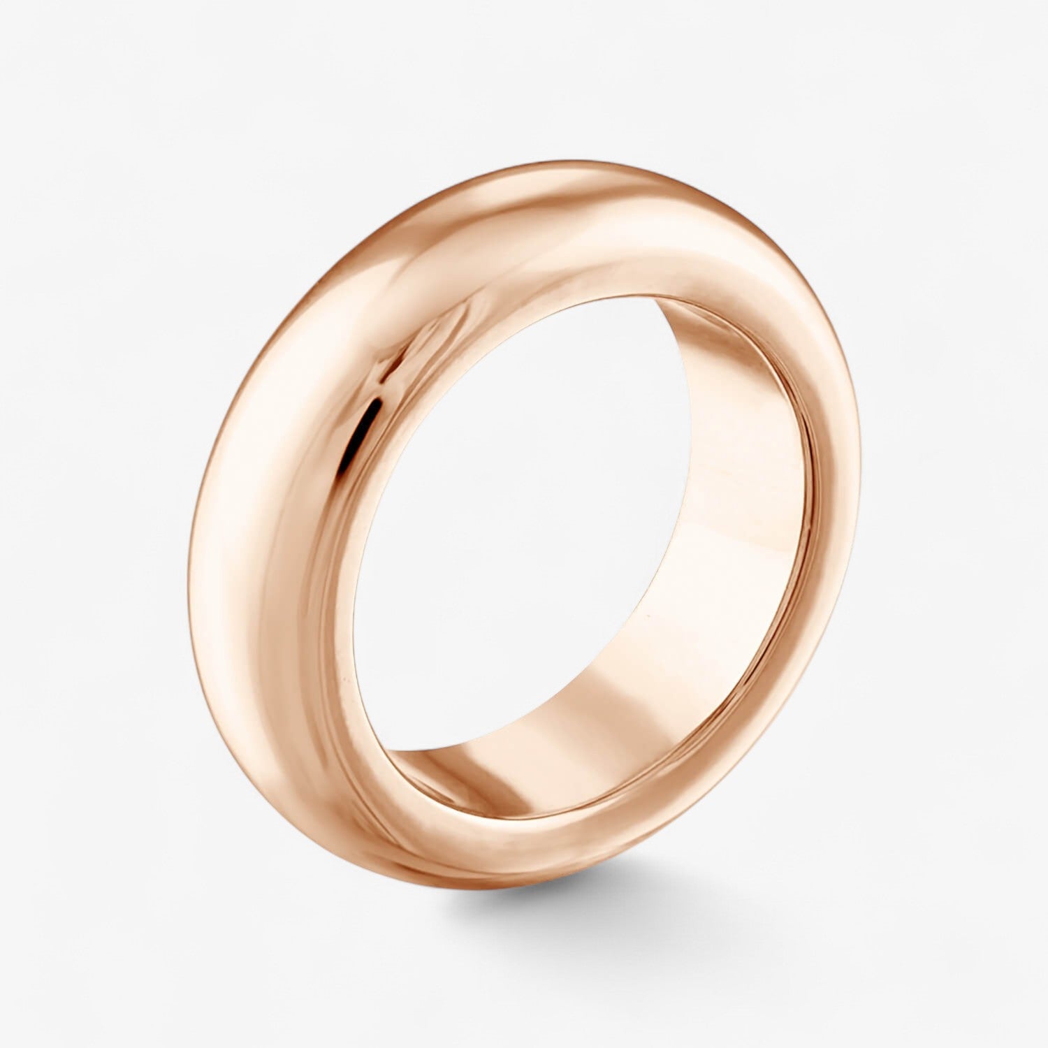 Domed Gold Ring