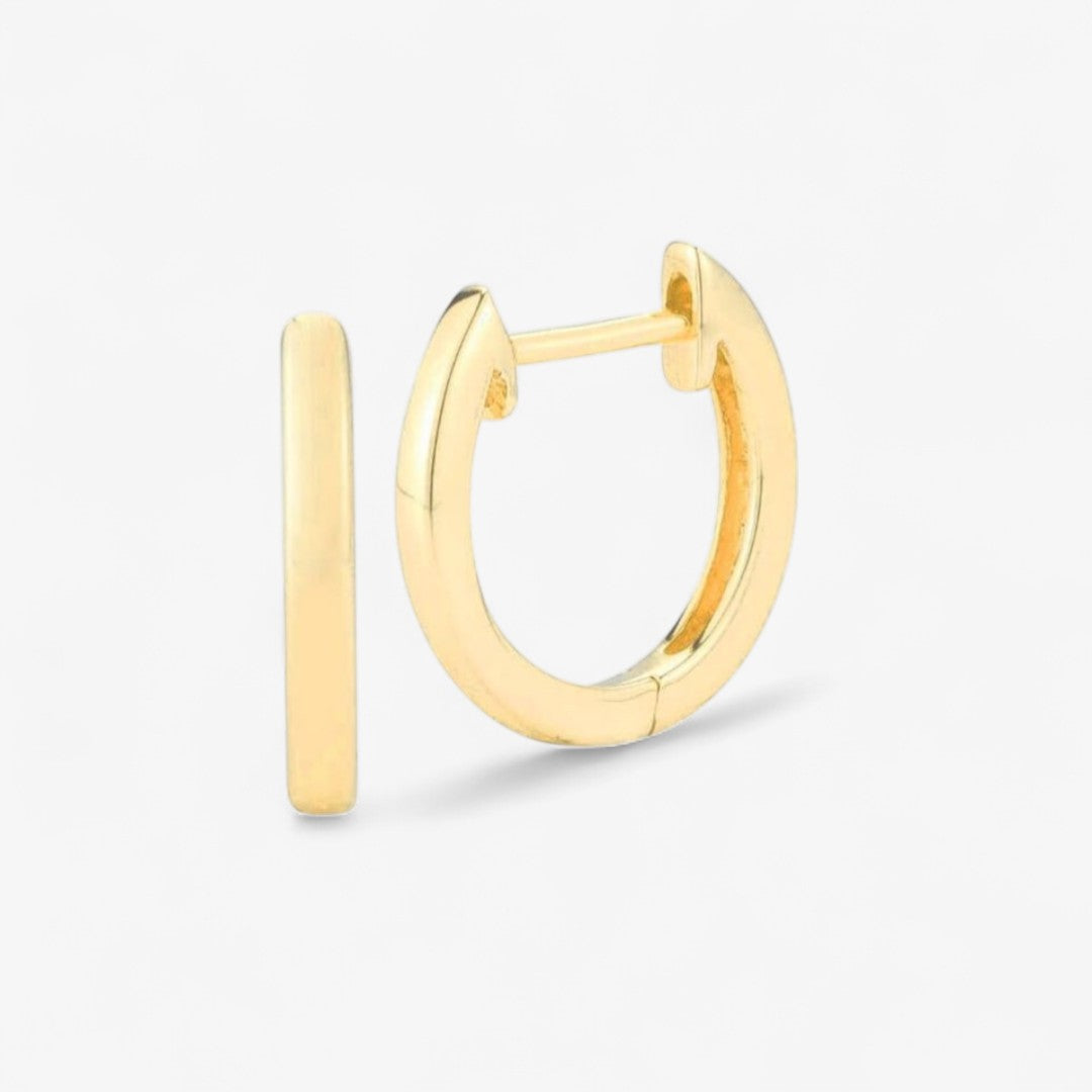 Ivy Gold Huggies 14K Yellow Gold