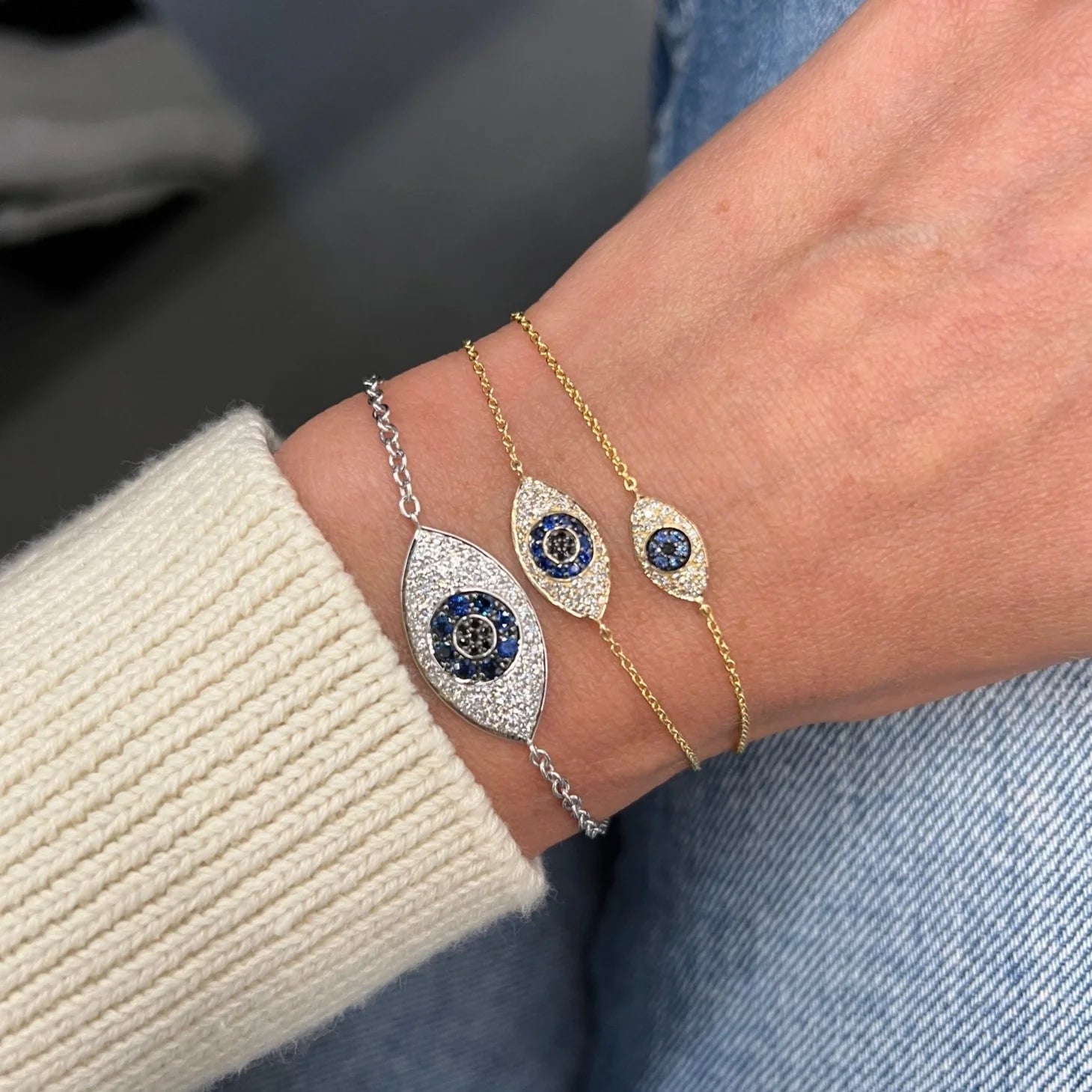 Token Evil Eye Bracelet