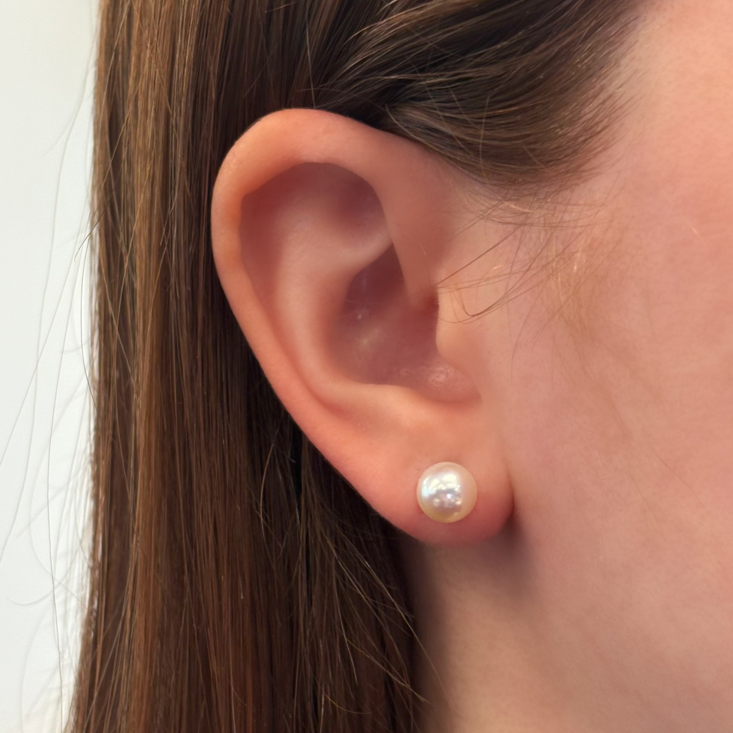 Audrey Freshwater Pearl Stud Earrings
