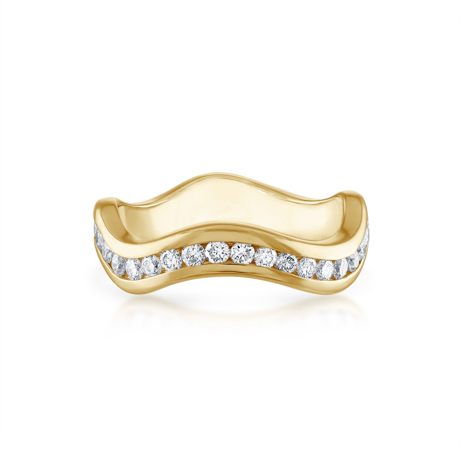 Capri Nesting Pave Band