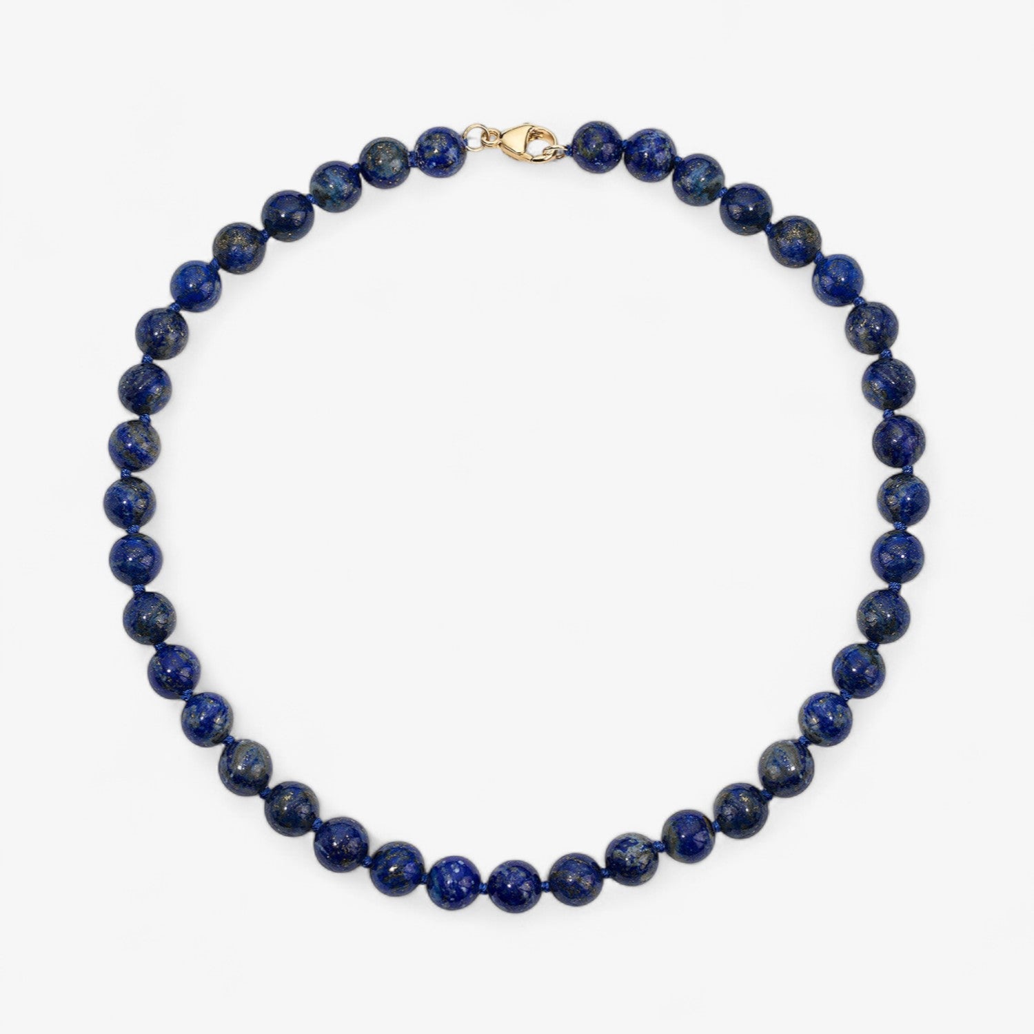 Kendall Lapis Beaded Necklace