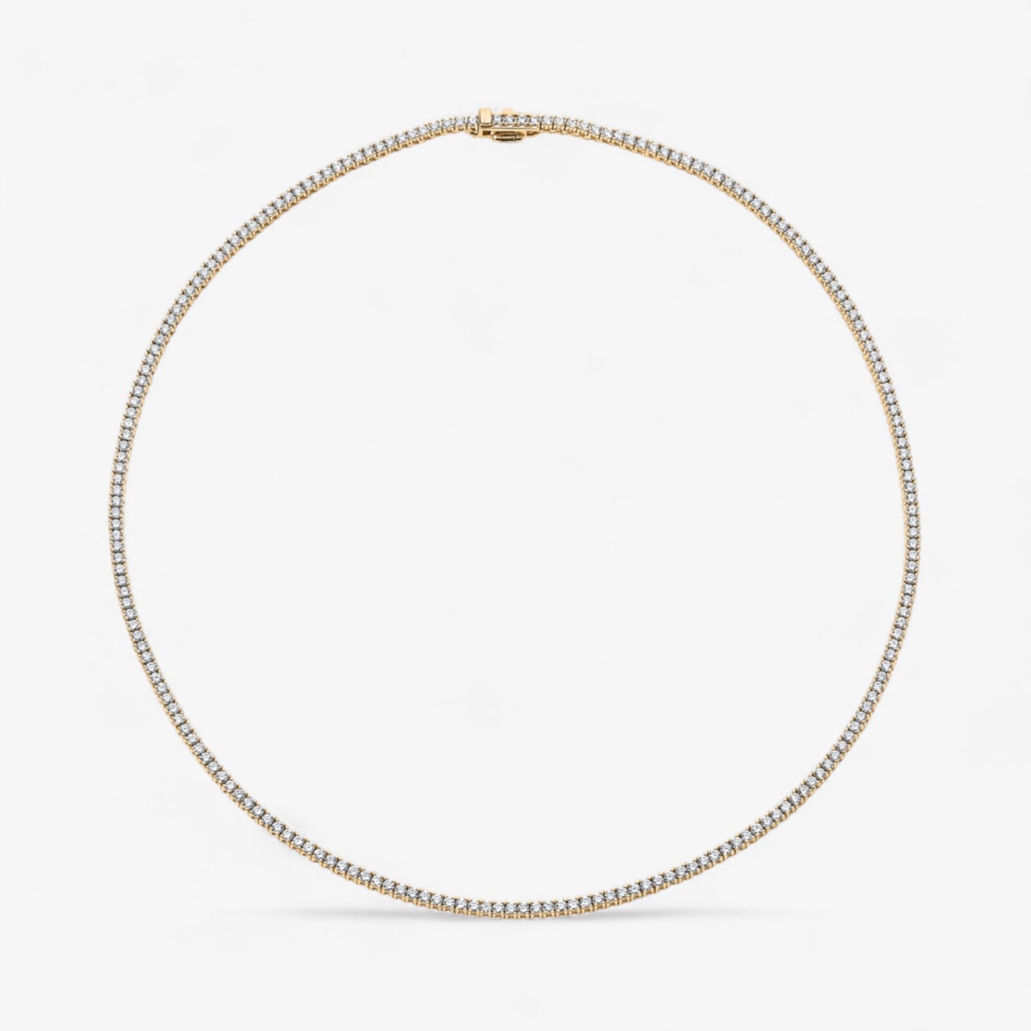 Petite Diamond Tennis Necklace
