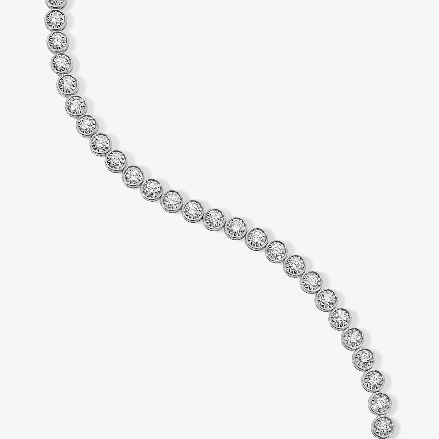 Maya Illusion Tennis Bracelet