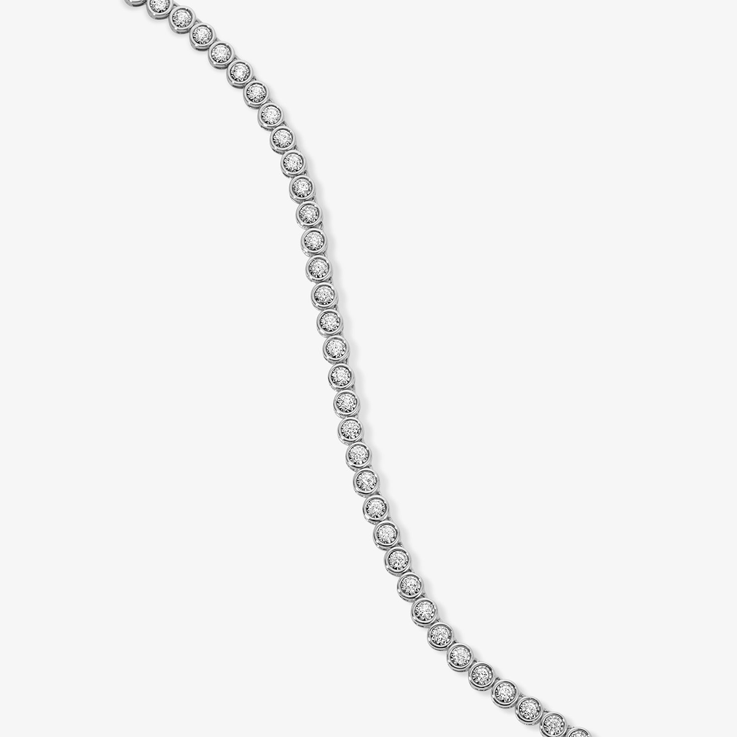 Maya Illusion Tennis Necklace