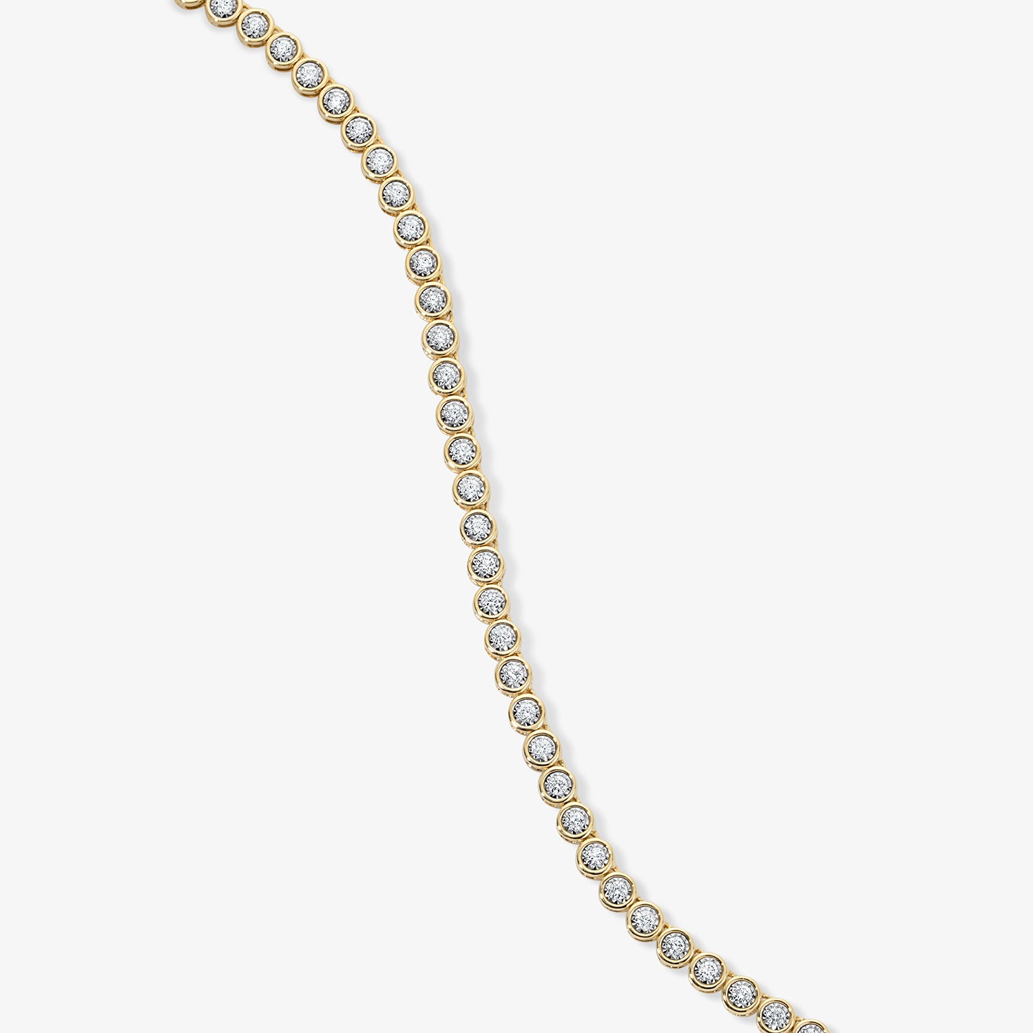 Maya Illusion Tennis Necklace