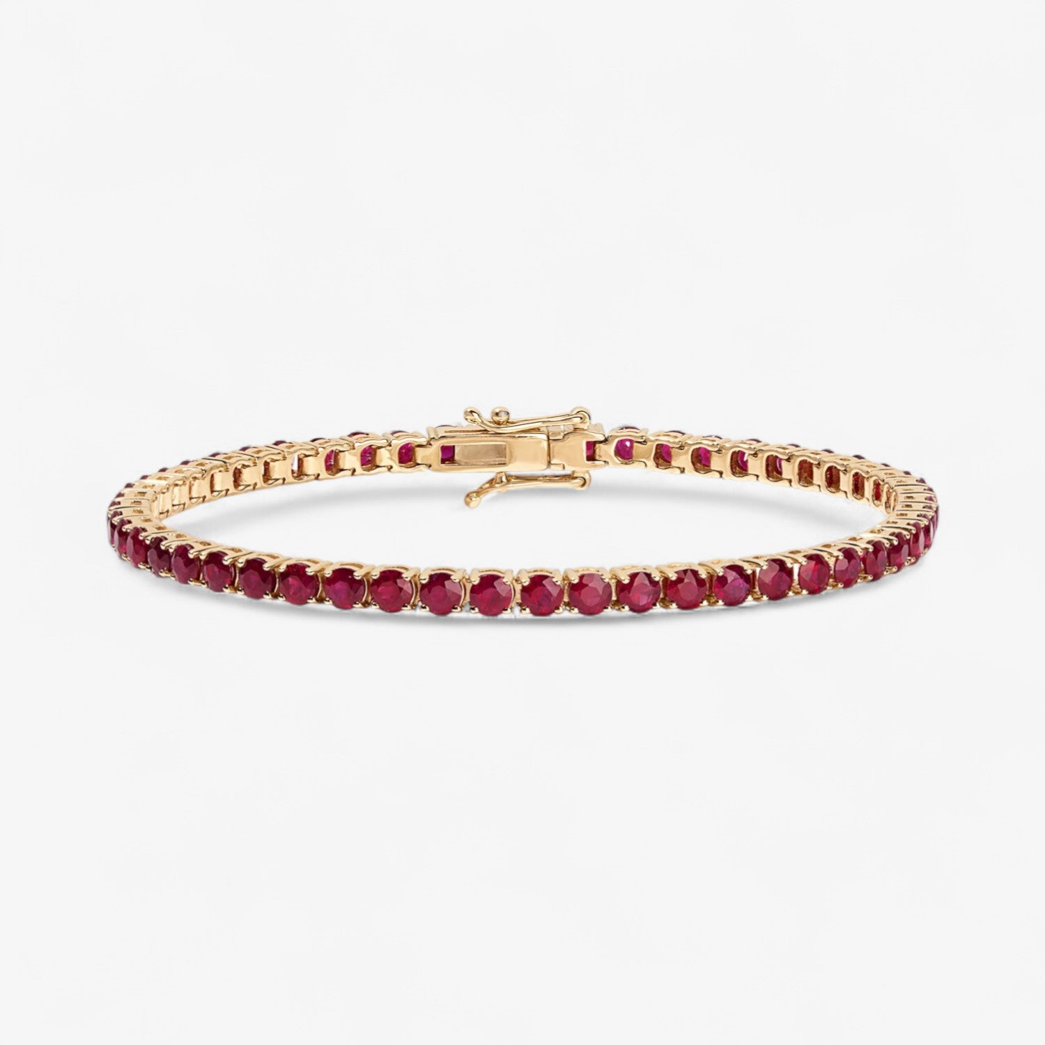 Ruby Tennis Bracelet