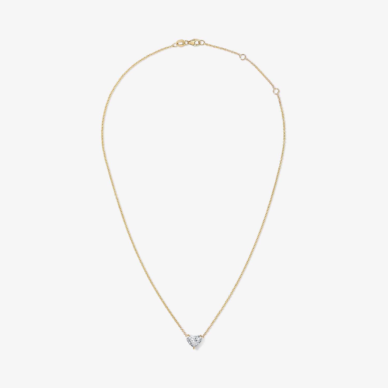 Signature 1.51ct Heart Solitaire Necklace