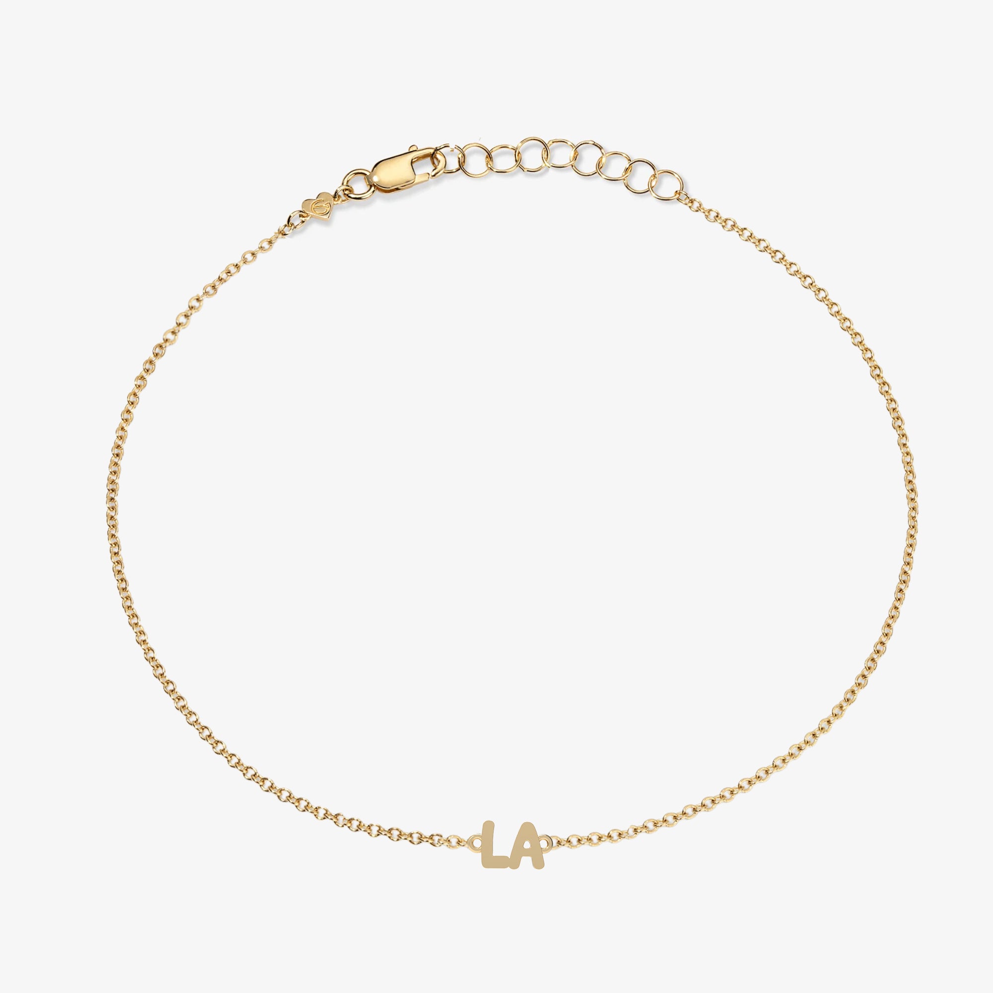 Bubble Talk Bracelet 14K Yellow Gold LA