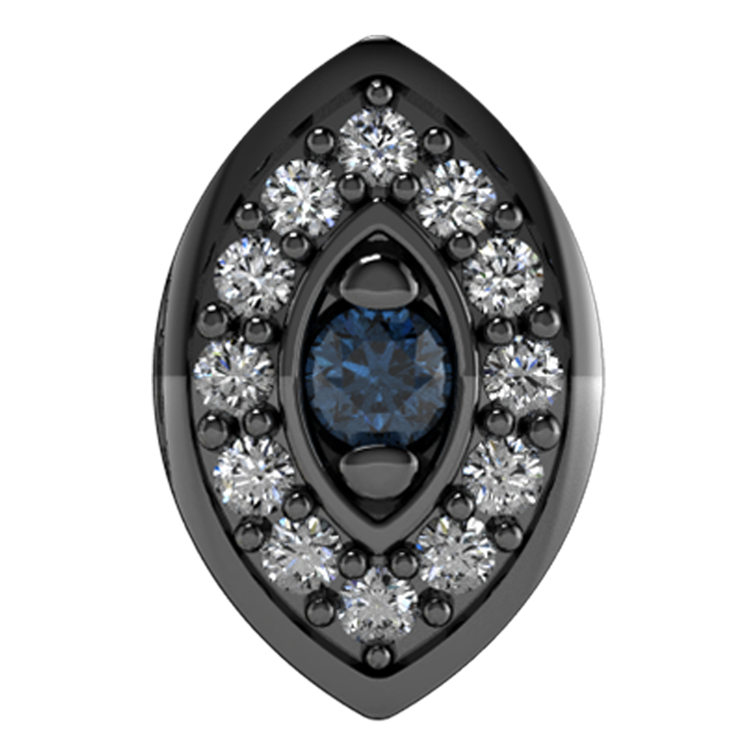 Slider Large Evil Eye Charm