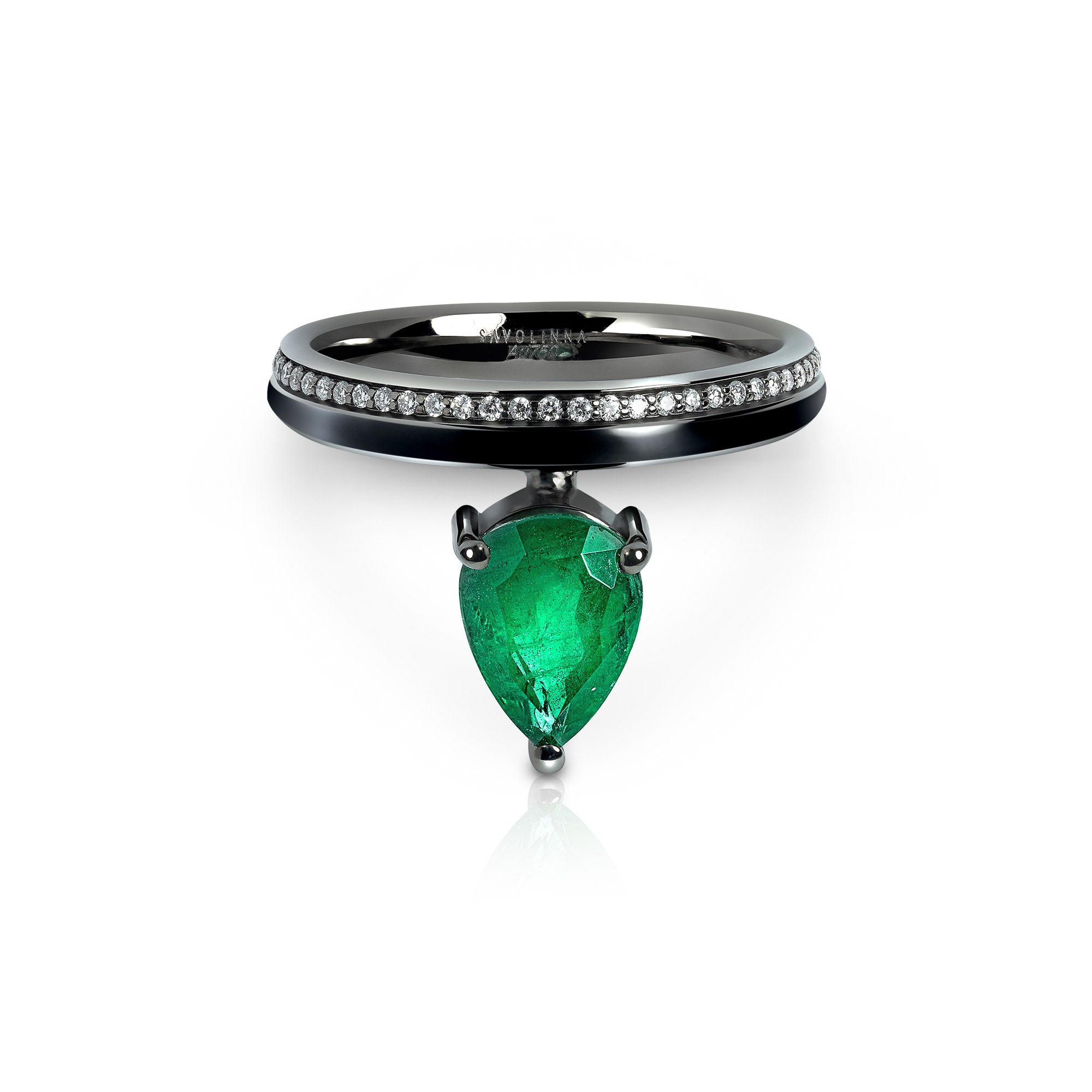 Linette Piorra Ring in Emerald