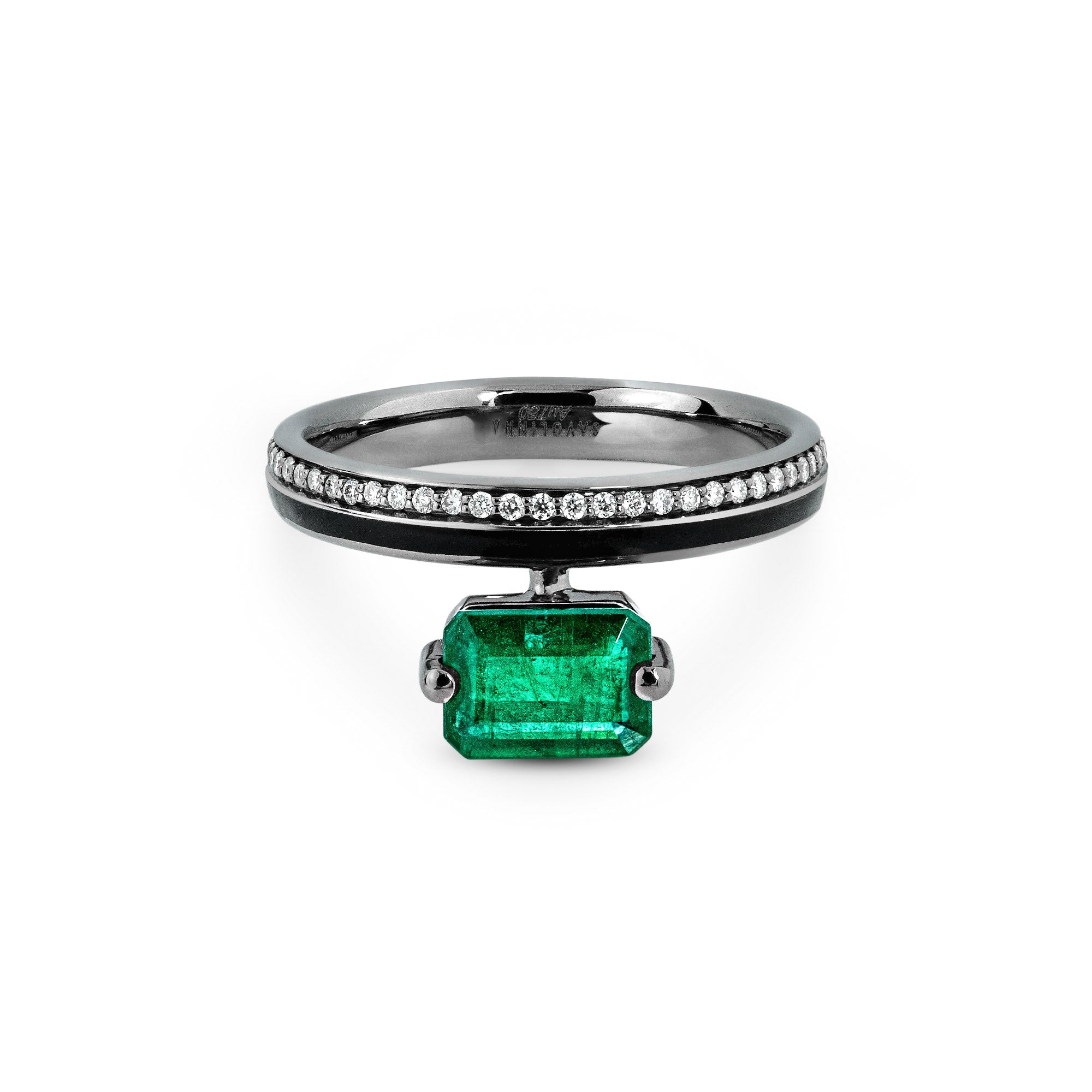 Linette Ring in Emerald